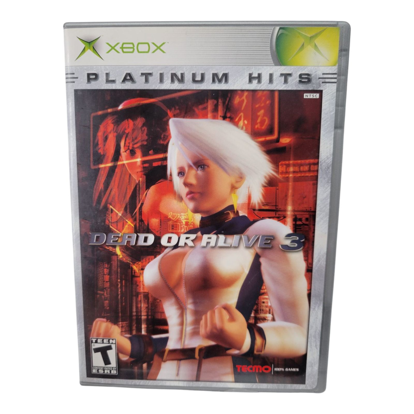 Tecmo Dead or Alive 3 Platinum Hits Xbox 2001 Game Complete Case Manual