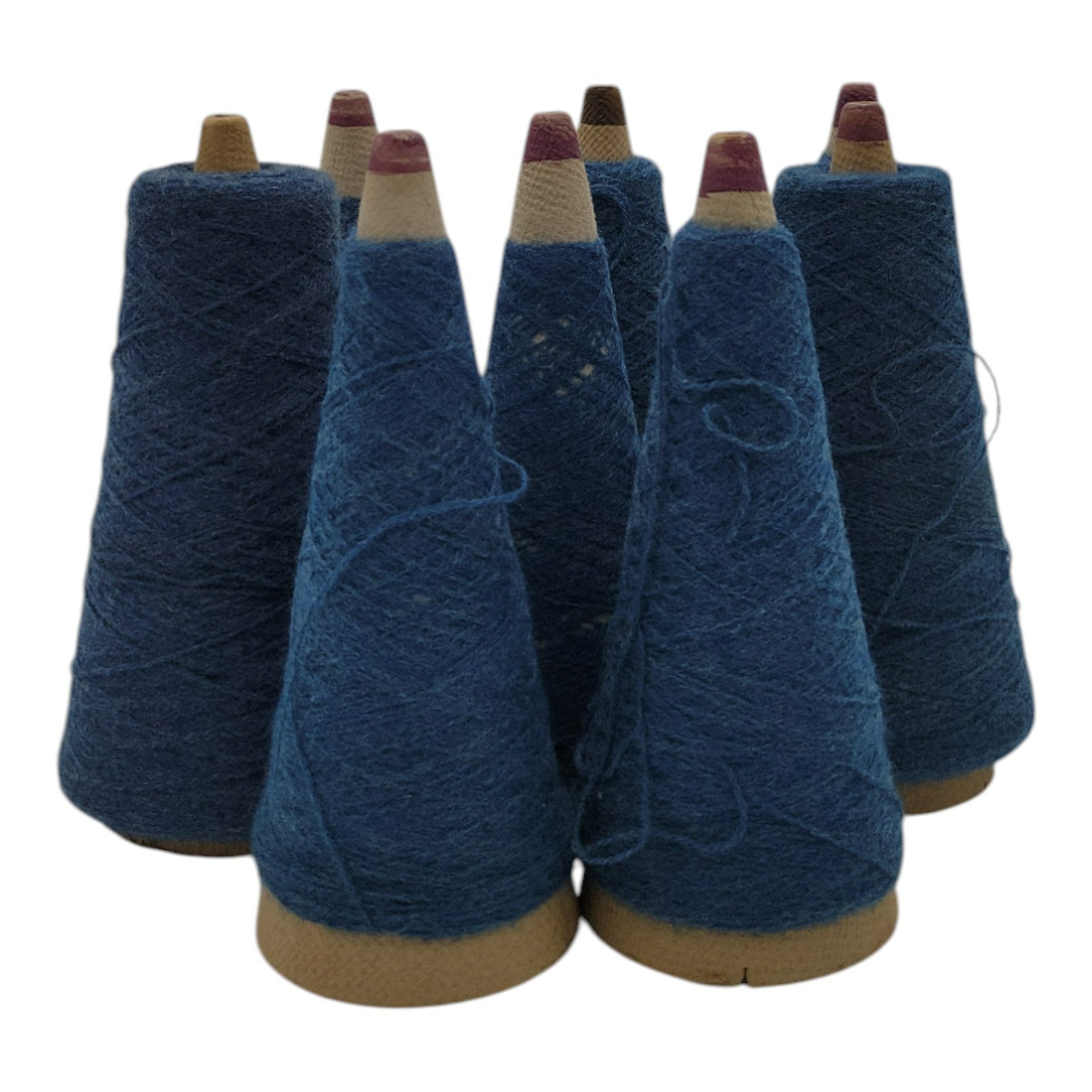 Vintage Templon 2/24 Betony Heather Yarn Cone Lot of 8