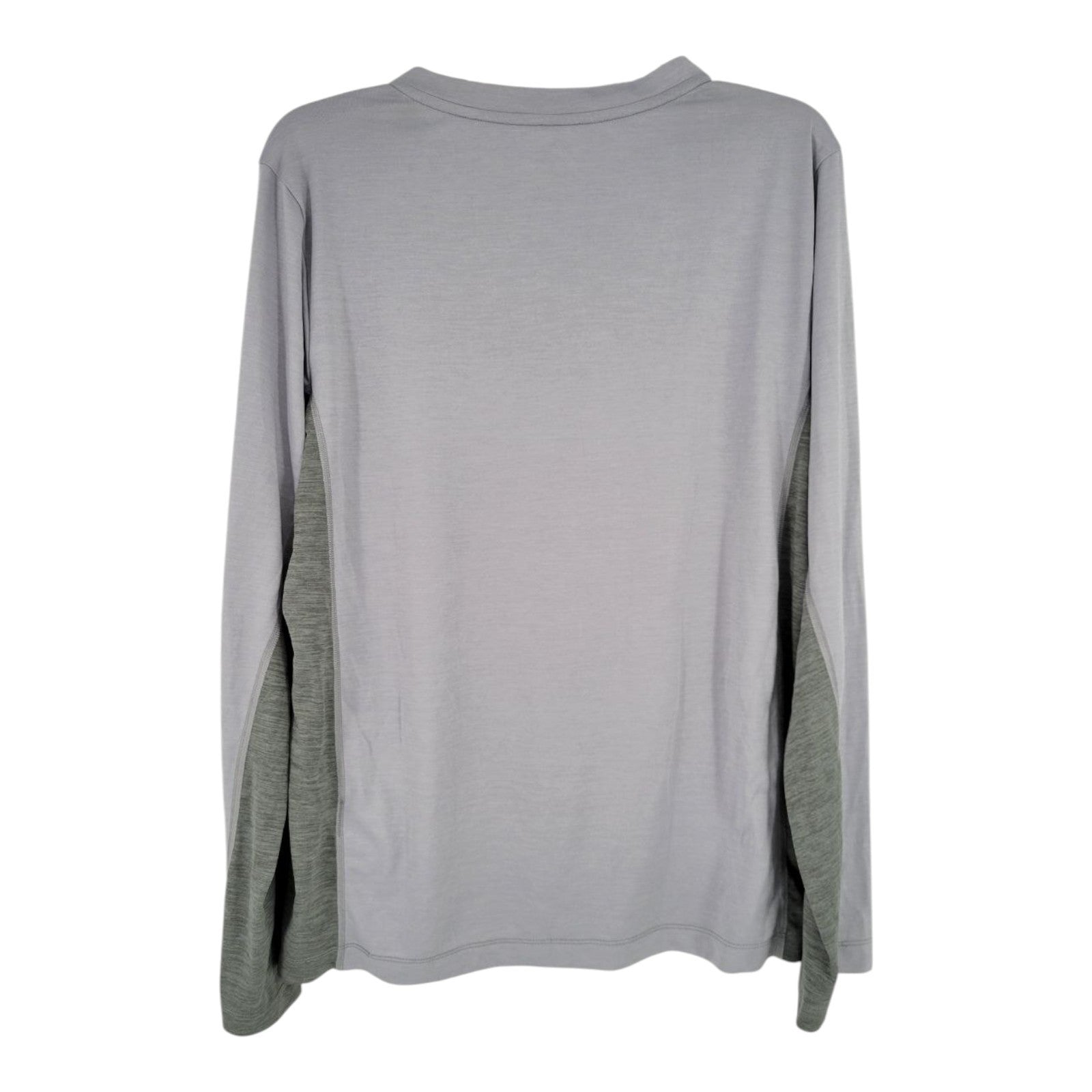 ASICS Men's Gray Activewear Shirt Long Sleeve Athletic Training Tee
