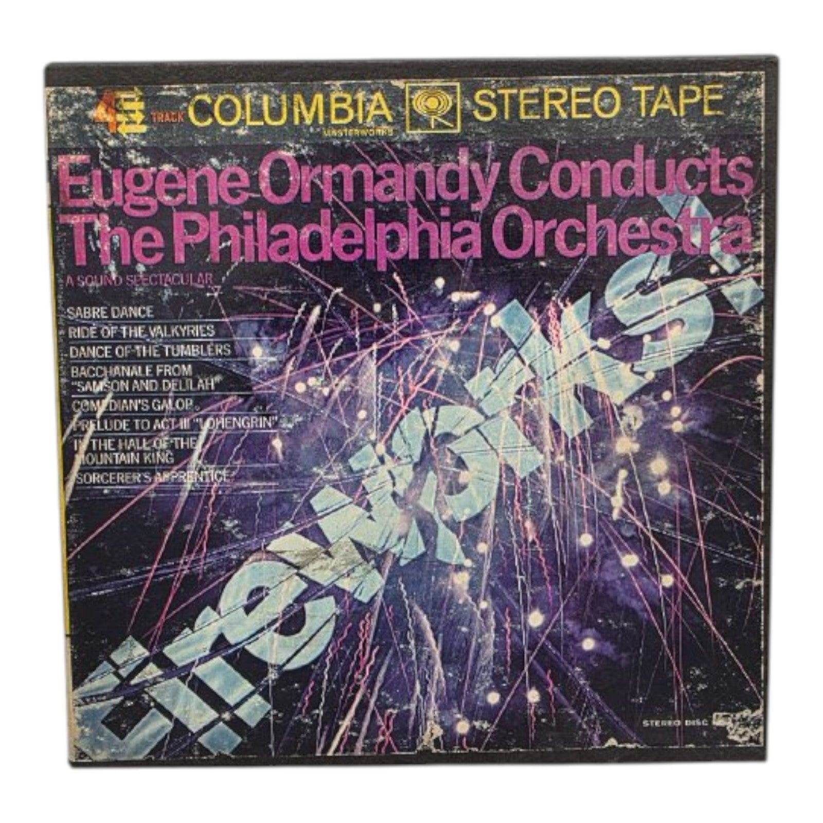 Columbia Stereo Tape Fireworks Eugene Ormandy Conducts Philadelphia Orchestra