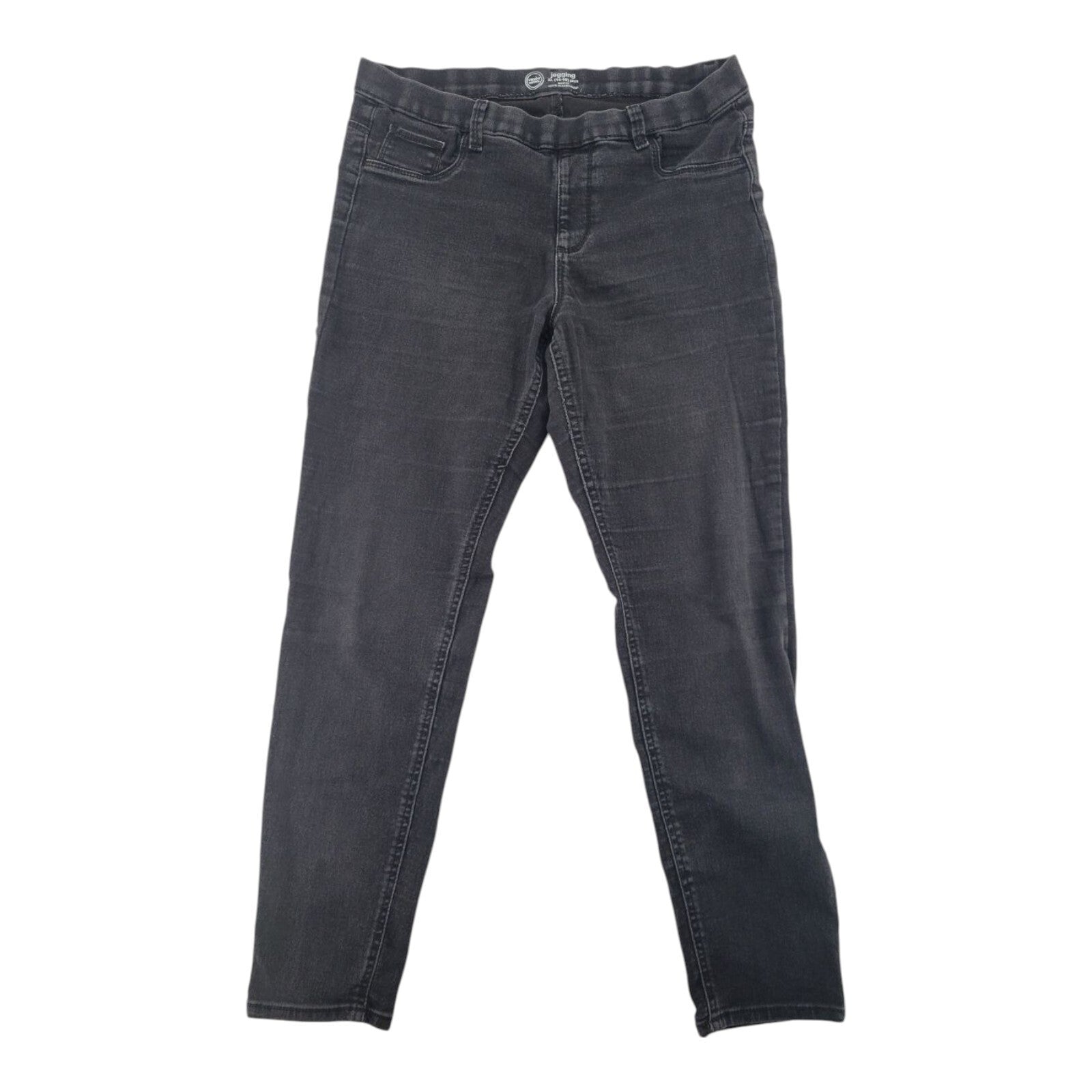 Wonder Nation Black Jegging Pants Girls Stretch Denim Size XL 14-16 Plus