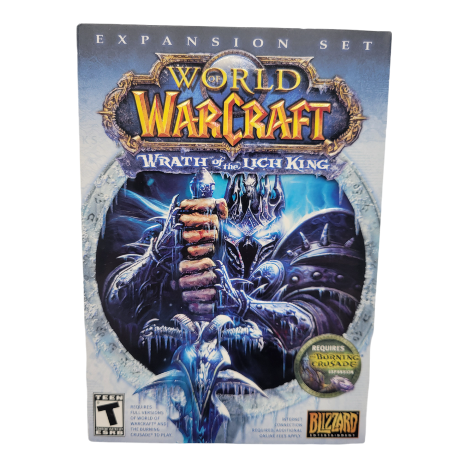 World of Warcraft Wrath of the Lich King Expansion Set PC 2008 Game