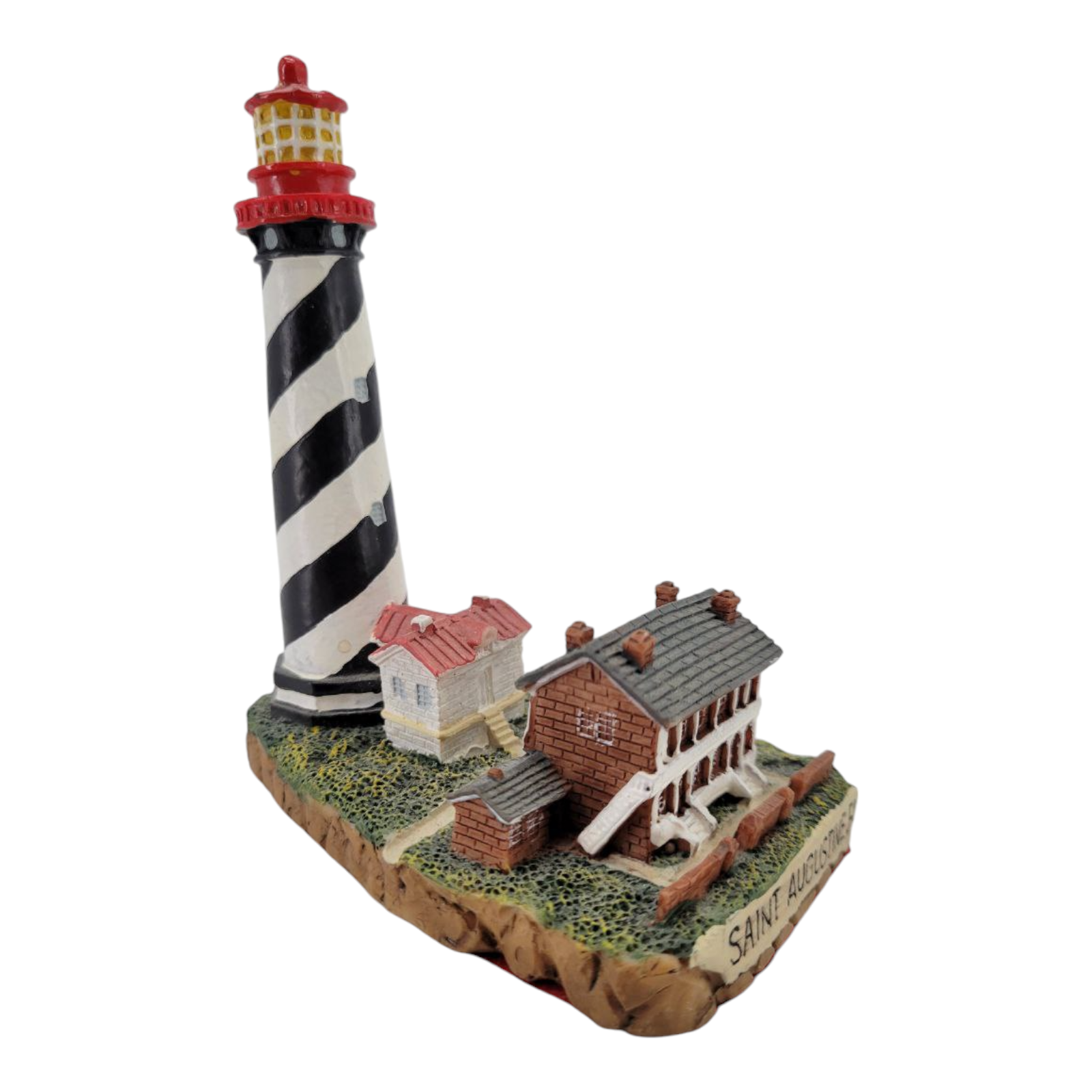 Golder Image Saint Augustine Florida Lighthouse and Keepers House Figurine