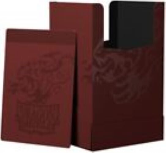 Dragon Shield Card Deck Box Deck Shell Blood Red with Black Interior