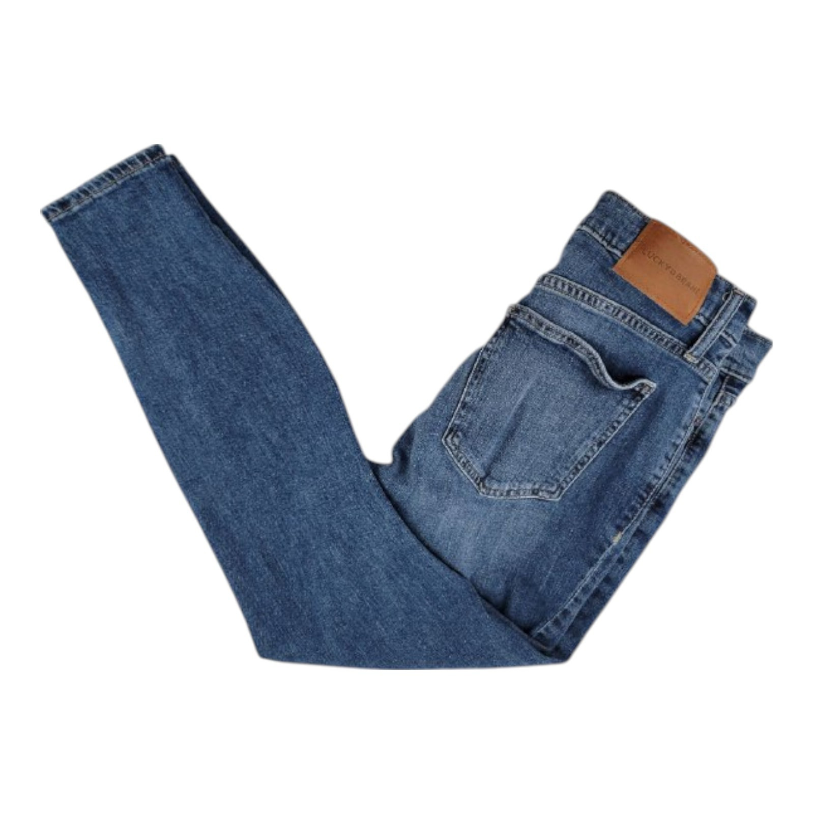 Lucky Brand Medium Wash Stretch Skinny Jeans Womens 8/29A