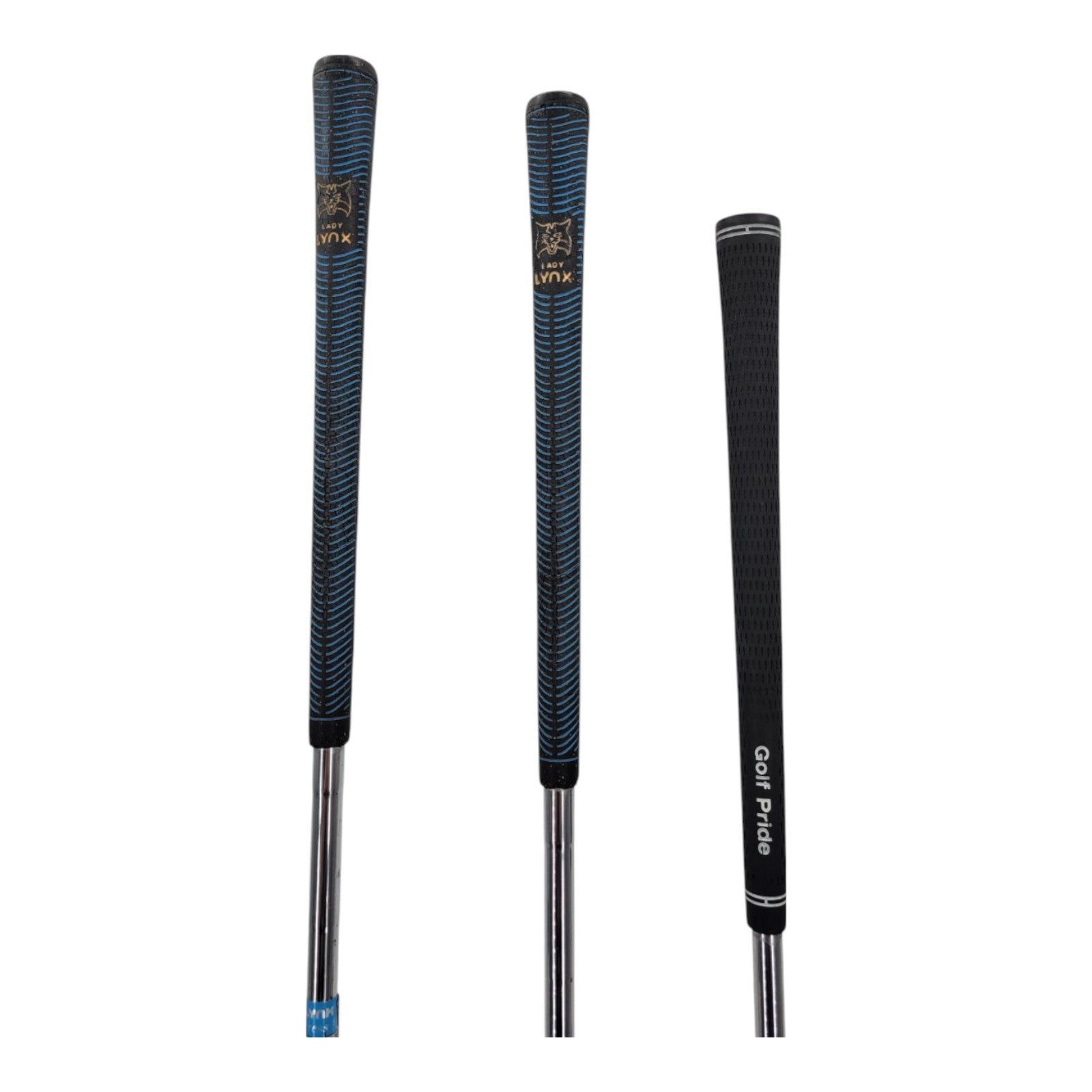 Lynx Tigress Ladies Golf Club Driver 3 7 Woods RH Steel Shafts Original Grips