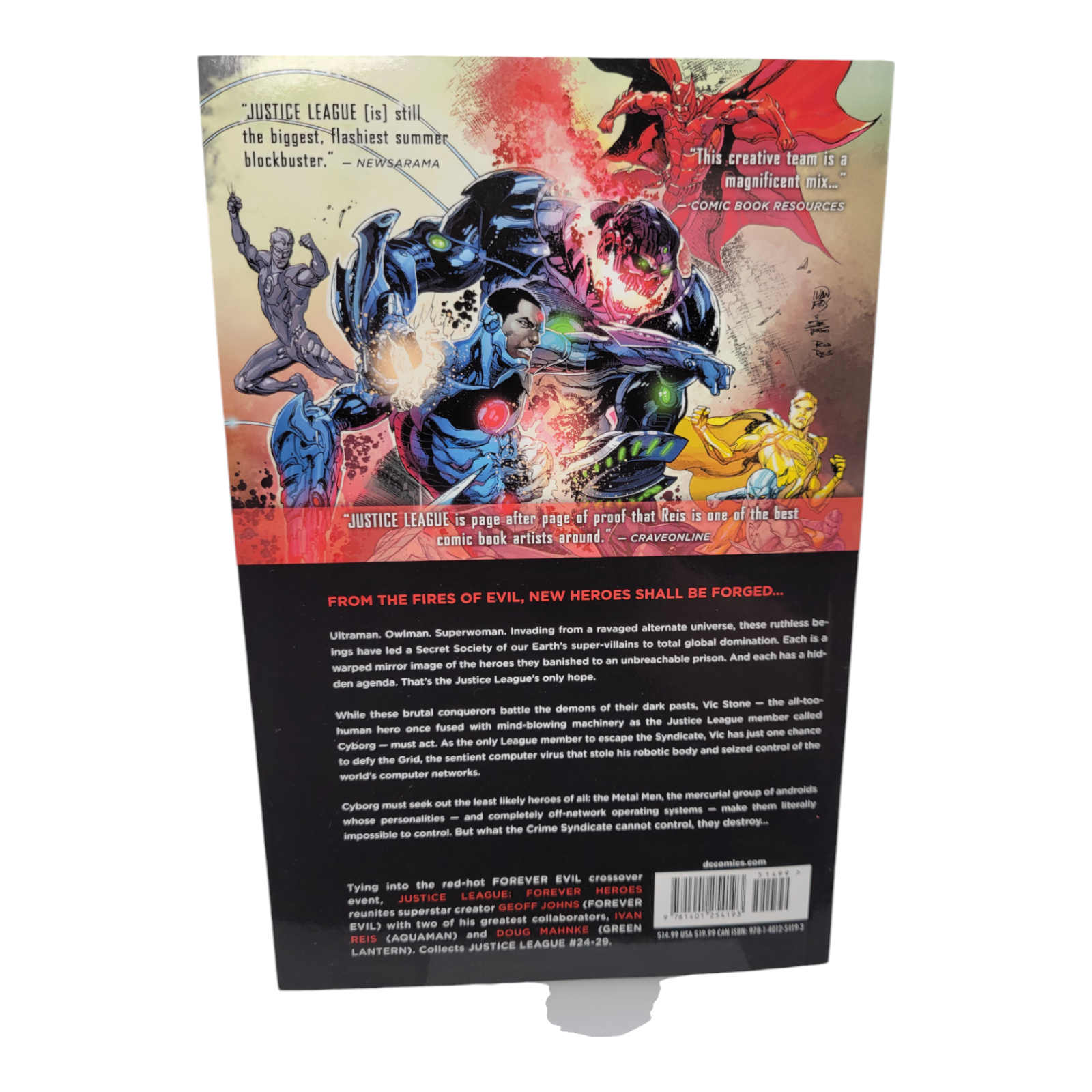 DC Comics Justice League Volume 5 Forever Heroes by Geoff Johns 2015