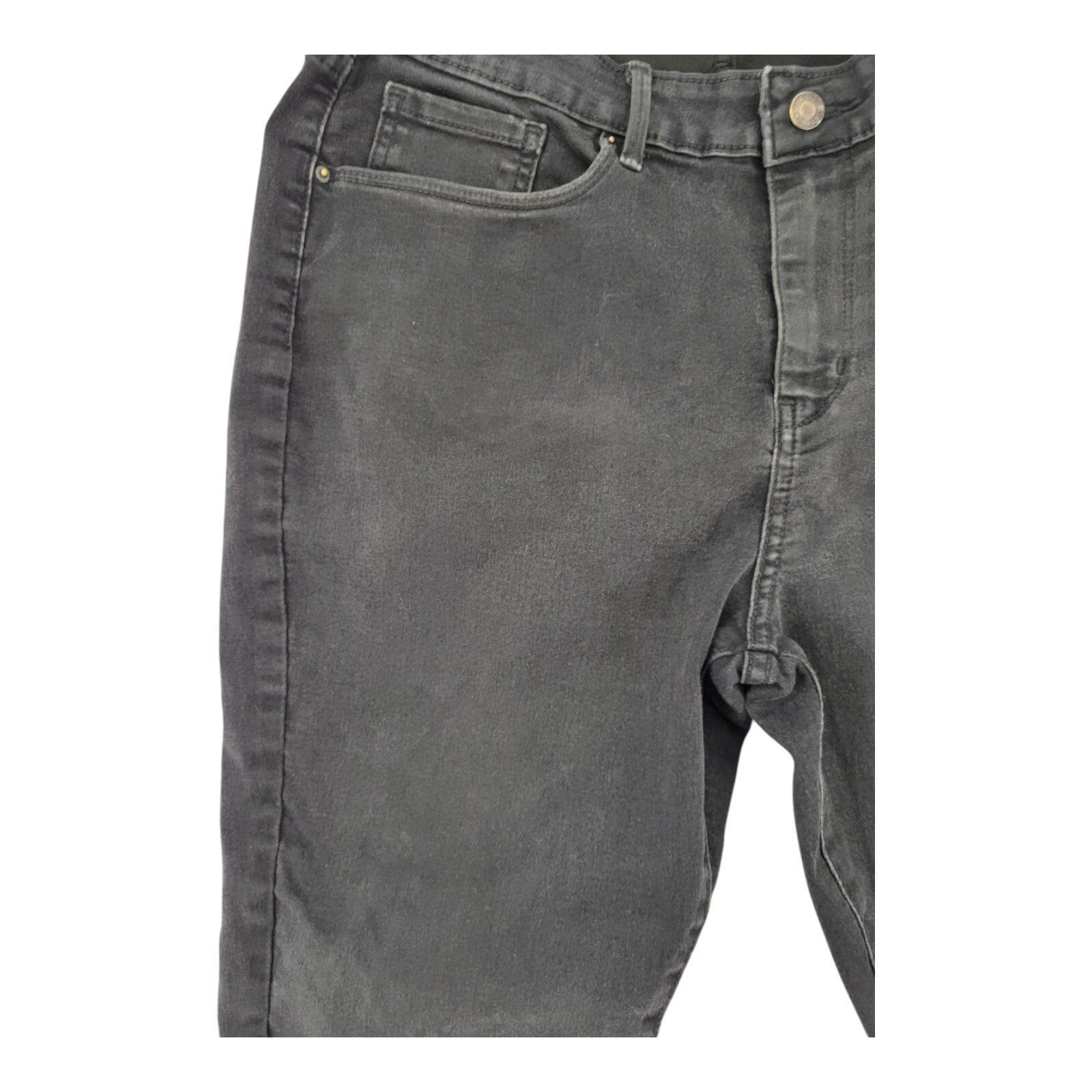 Signature by Levi Strauss Black Skinny Jeans Mens Mid Rise Stretch Size 33x30