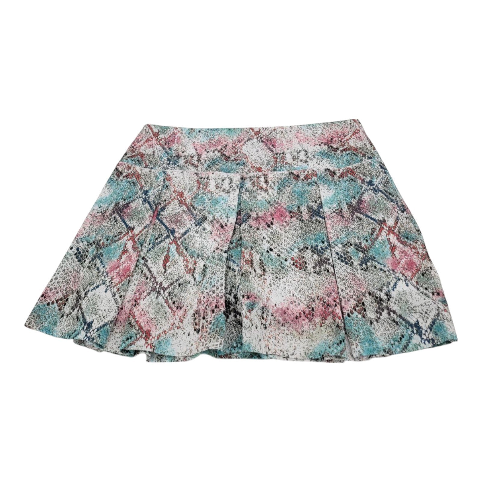 Reel Legends Escapade Multi Moisture Wicking Tennis Skirt Ladies Poly Blend XL