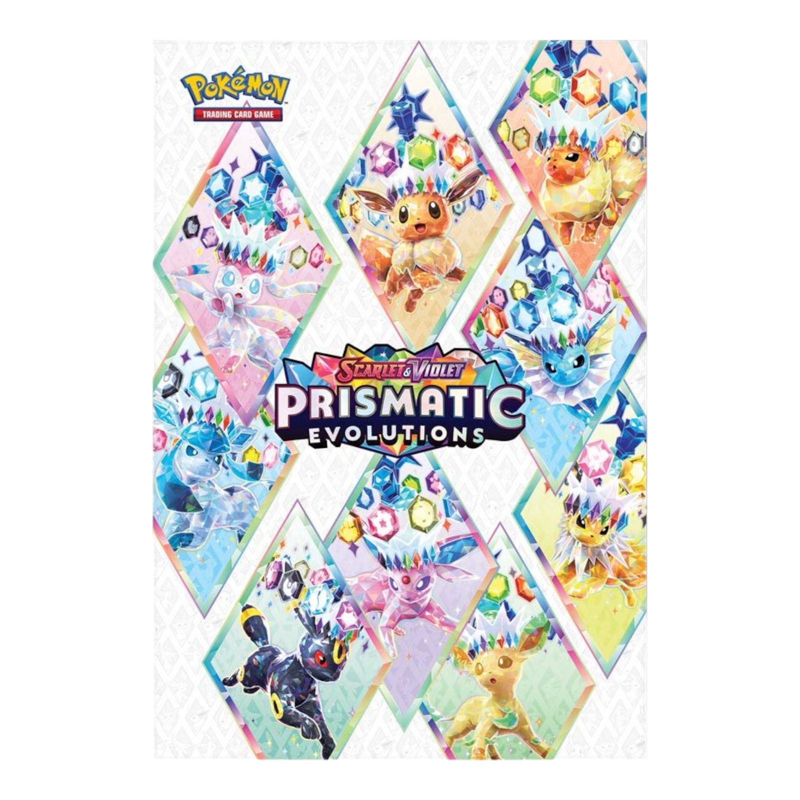 Pokémon TCG Scarlet & Violet Prismatic Evolutions Poster Collection