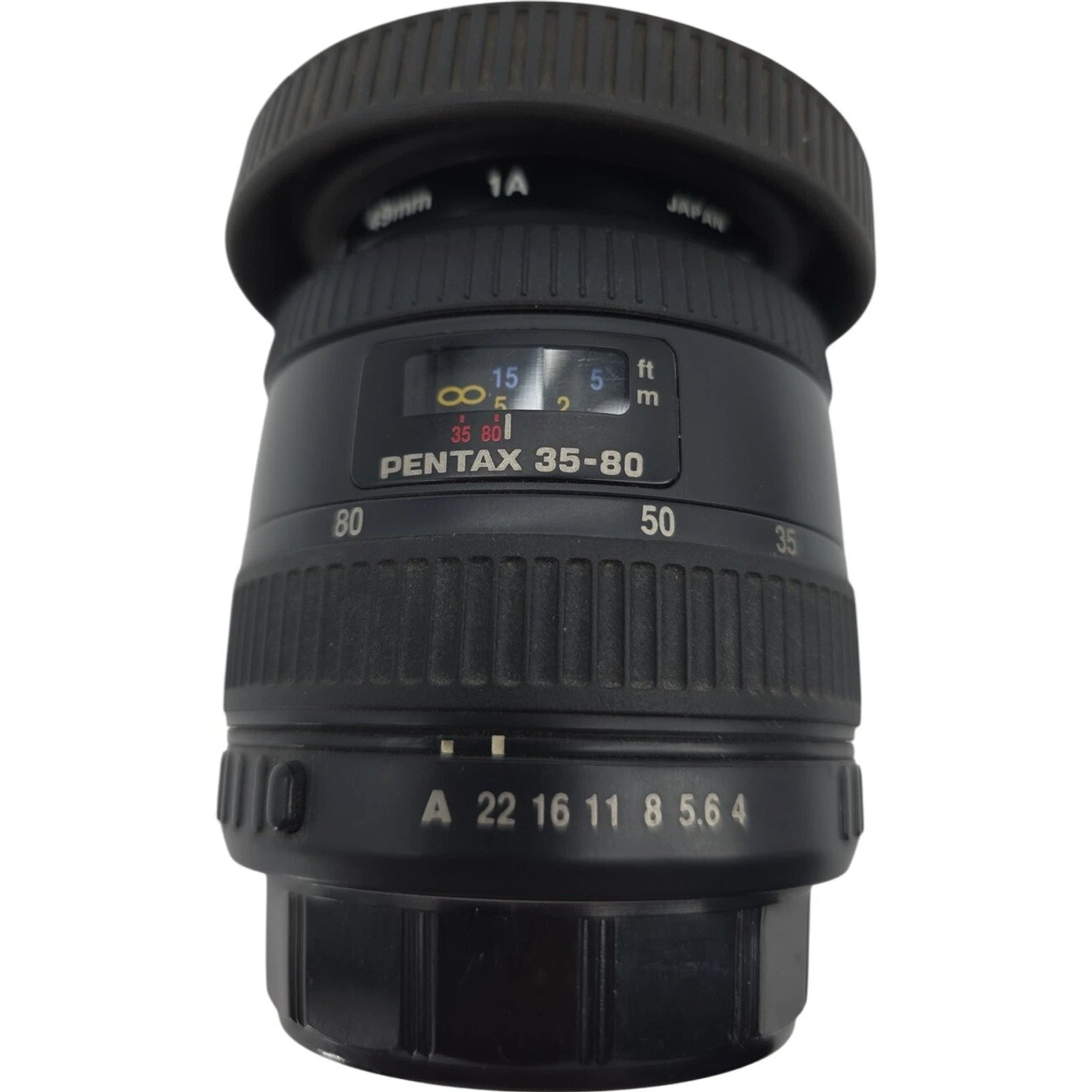 SMC Pentax-A 35-80mm f/4-5.6 Zoom Lens PK Mount & Quantaray 49mm Filter