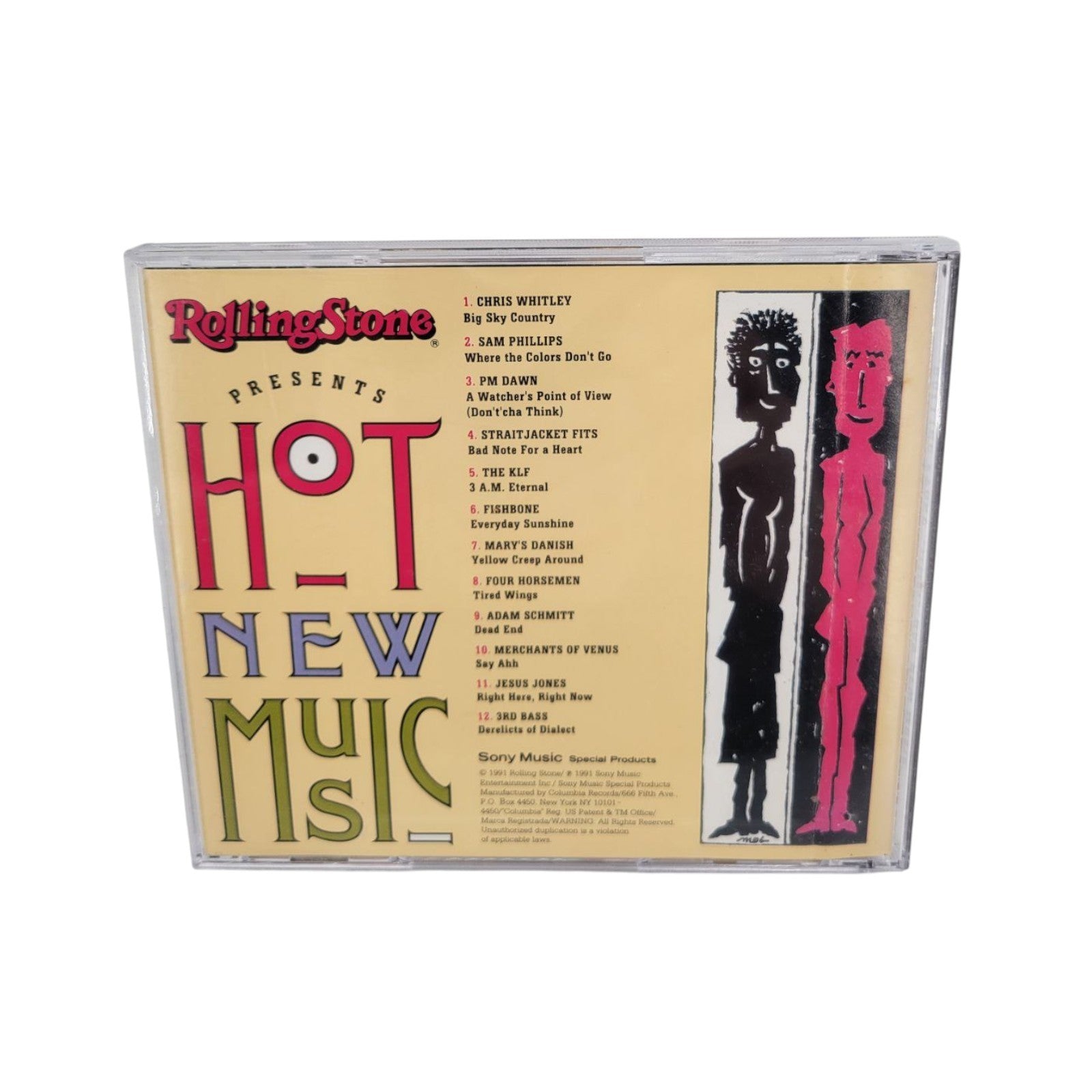 Rolling Stone Presents Hot New Music CD 1991 Compilation Album