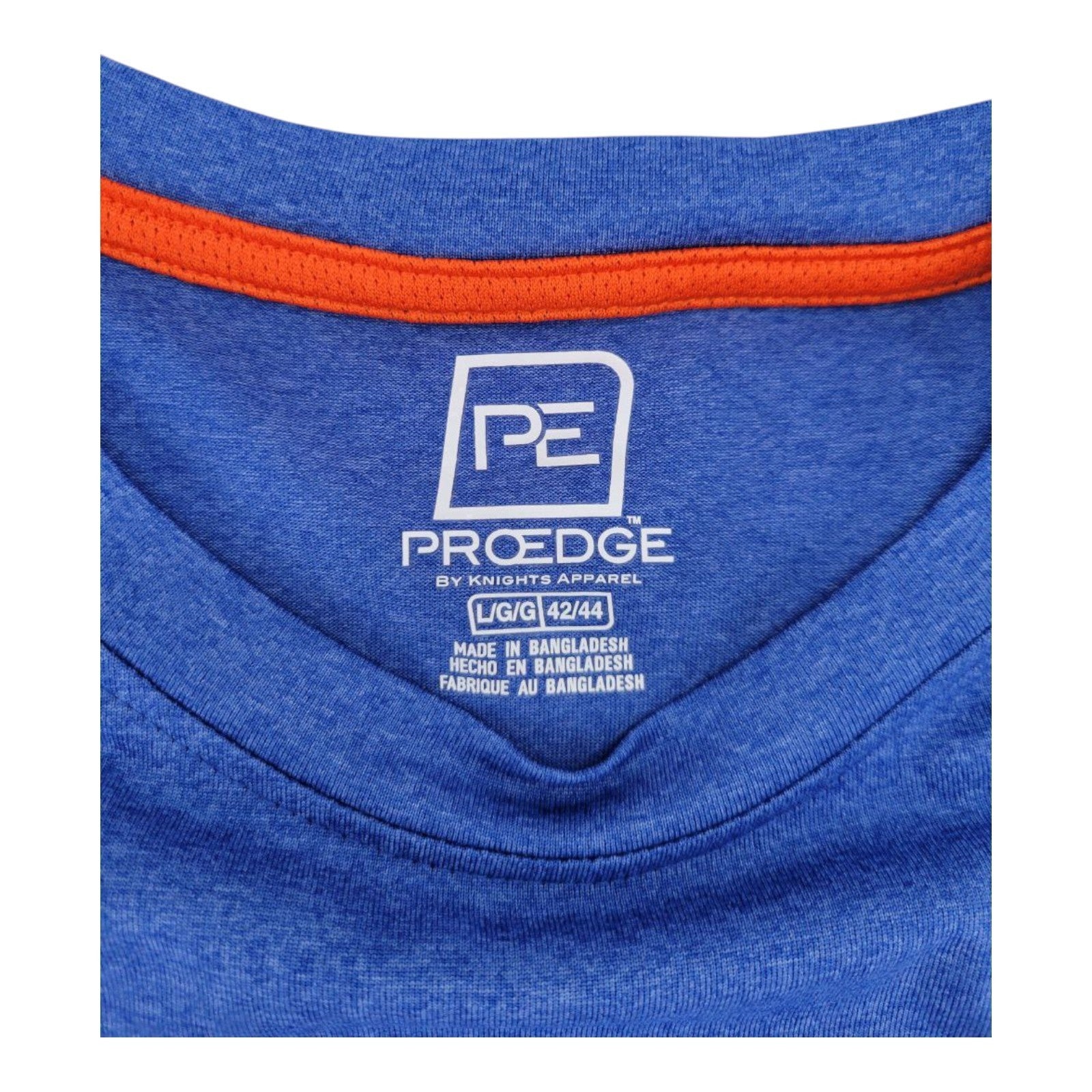 ProEdge Florida Gators Muscle Shirt Blue Orange Sleeveless NCAA Size L 42/44