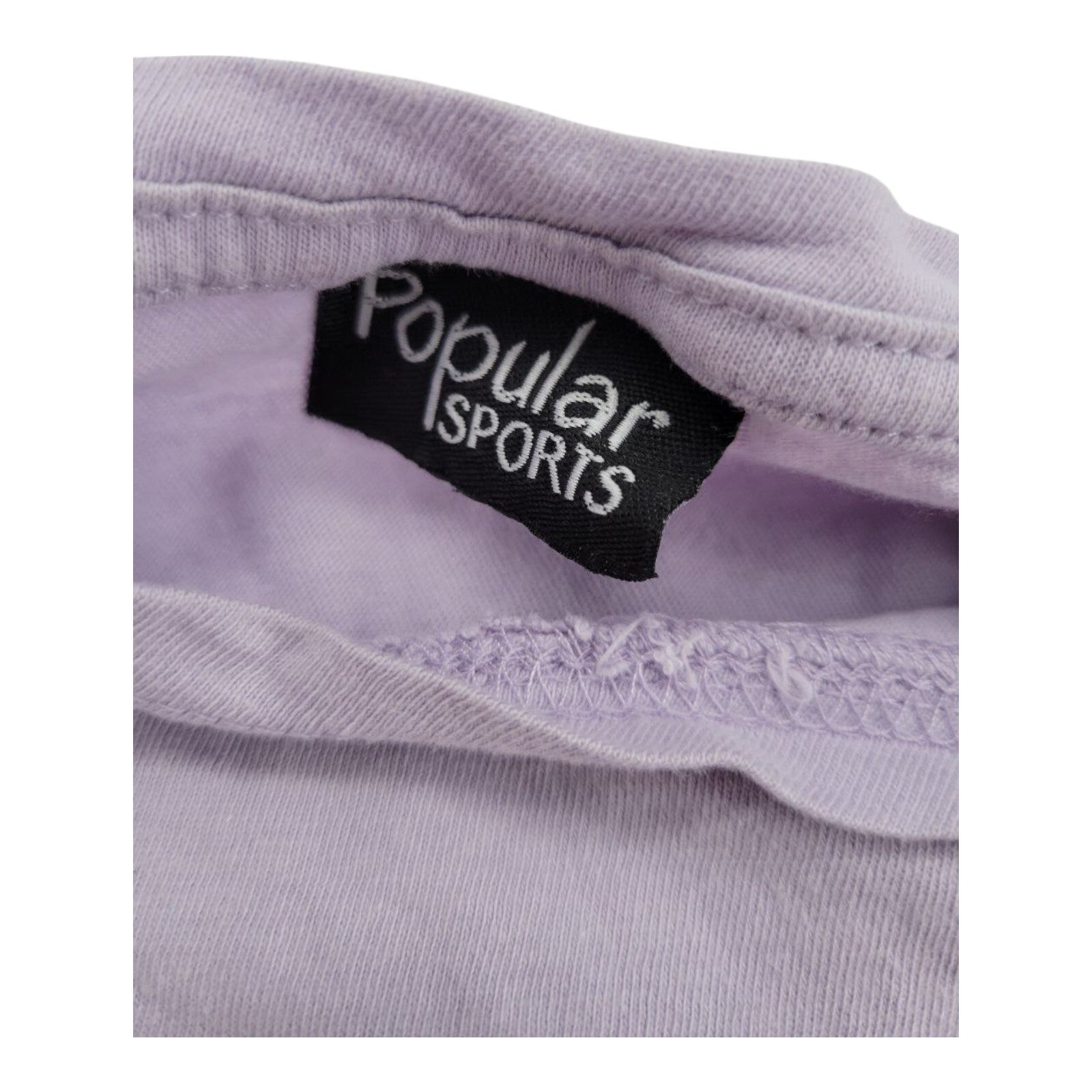 Popular Sports Absolutely Not Graphic Tee Lavender T-Shirt Womens Size L