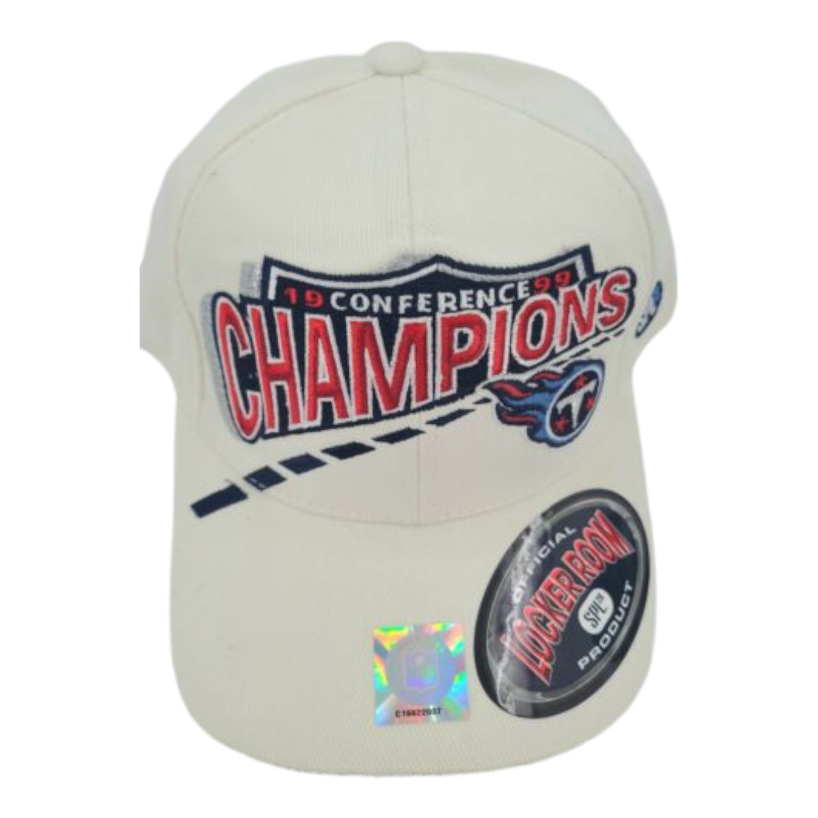 Vintage SPL28 1999 NFL Tennessee Titans Conference Champions Unstructured Cap