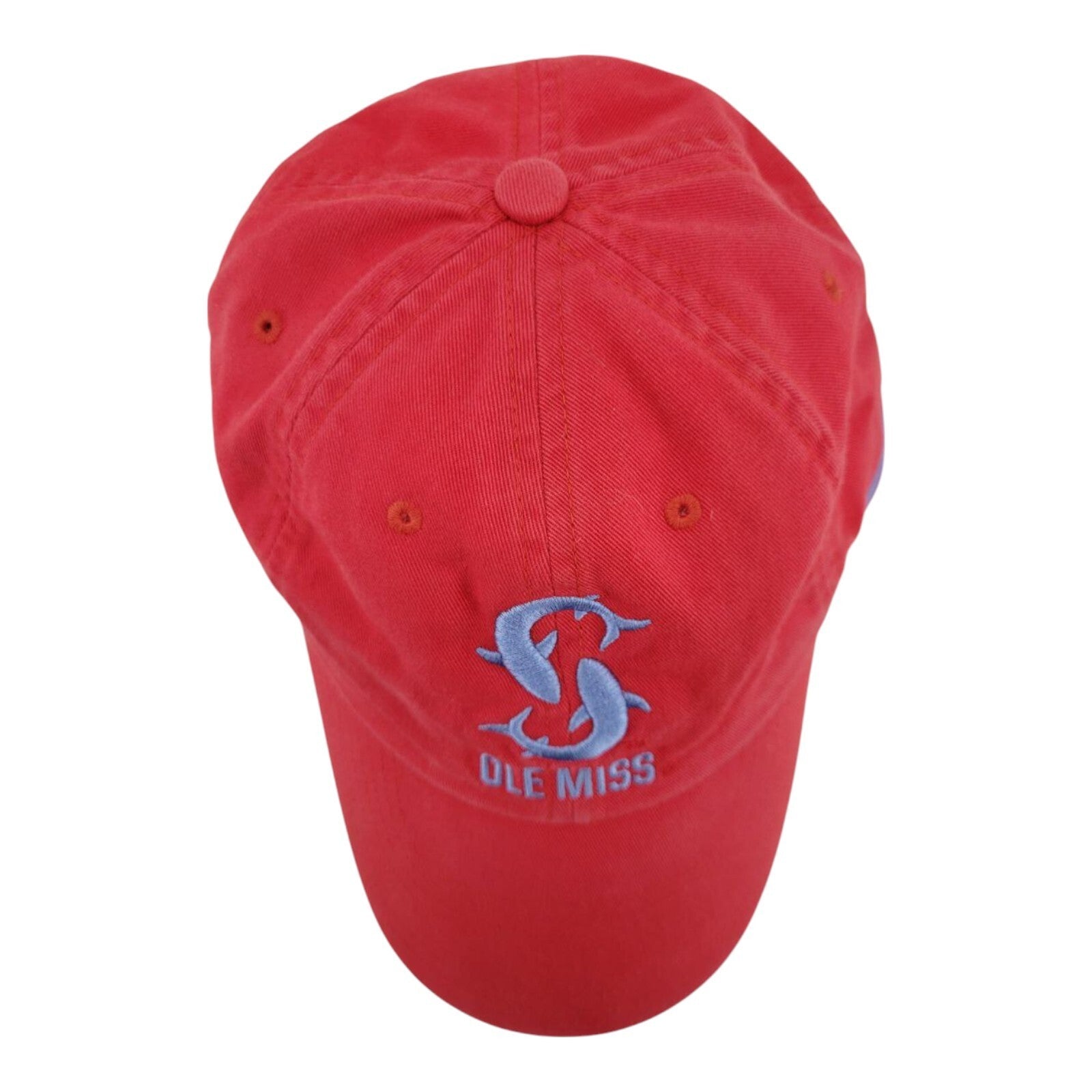 Nike Ole Heritage86 Adjustable Hat Red Blue Fish Logo Baseball Cap OS