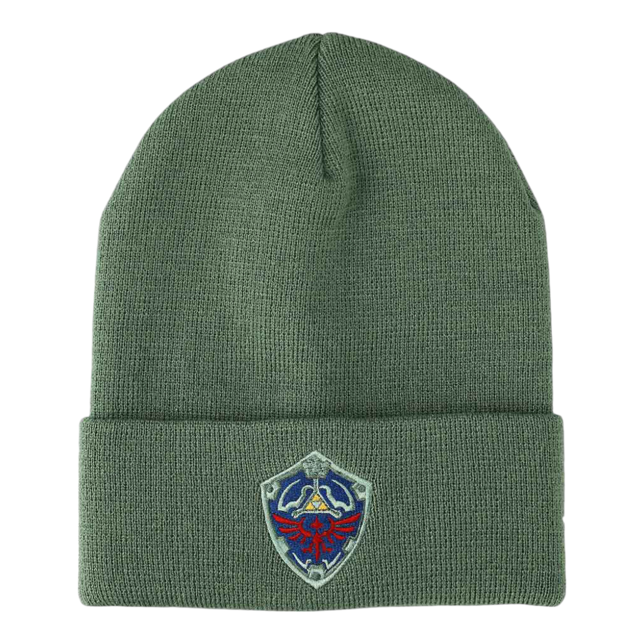 Bioworld The Legend of Zelda Hyrule Crest Cuff Beanie Green