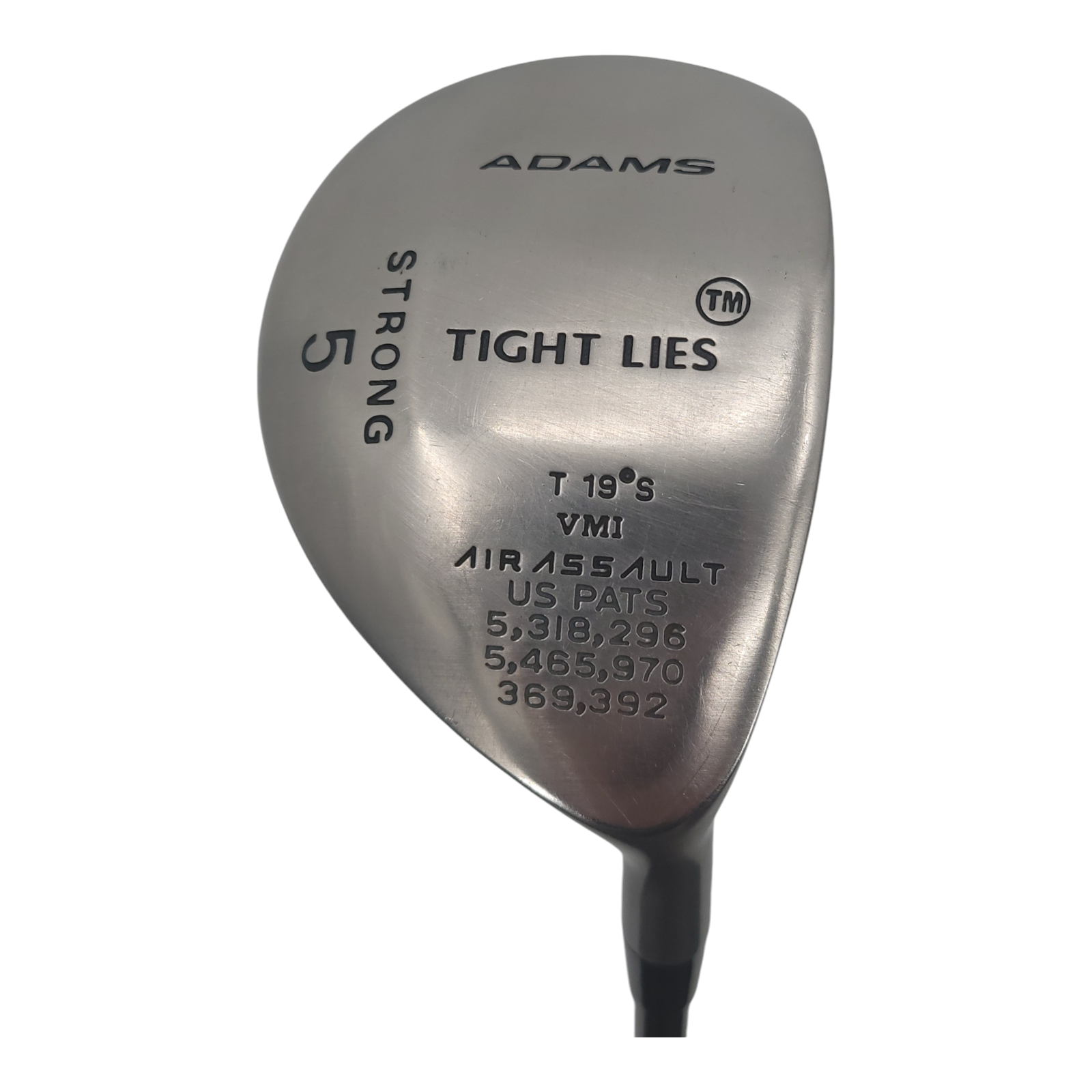 Adams Golf Tight Lies Shallow Face Strong 5 Fairway Wood 19° RH 43.5” Golf Club