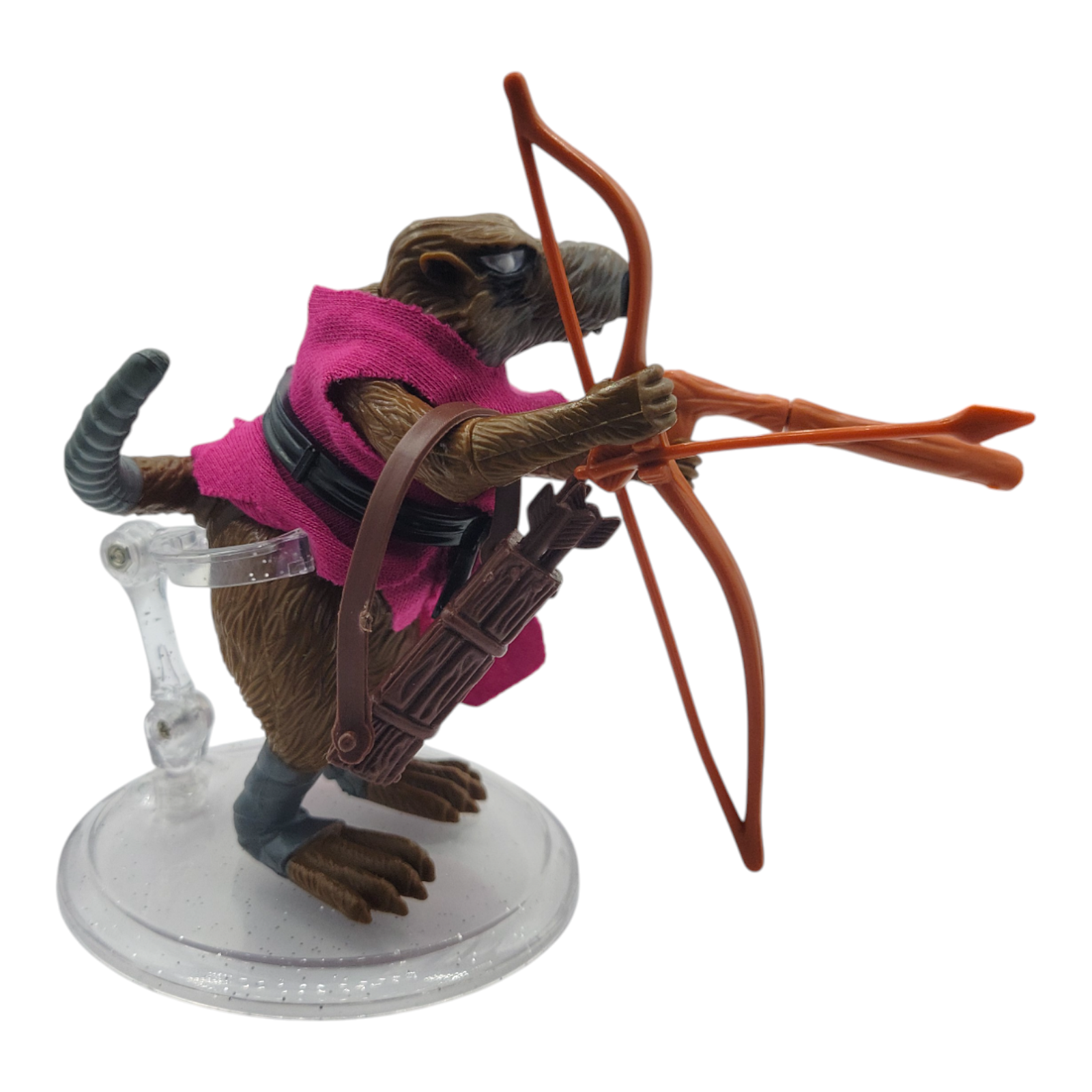 1988 TMNT Master Splinter Ninja Turtles Toy Rat Action Figure Vintage Soft Head