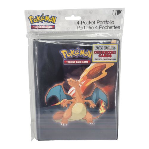 Ultra Pro Pokemon TCG Scorching Summit 4 Pocket Portfolio 80 Card Holder Binder