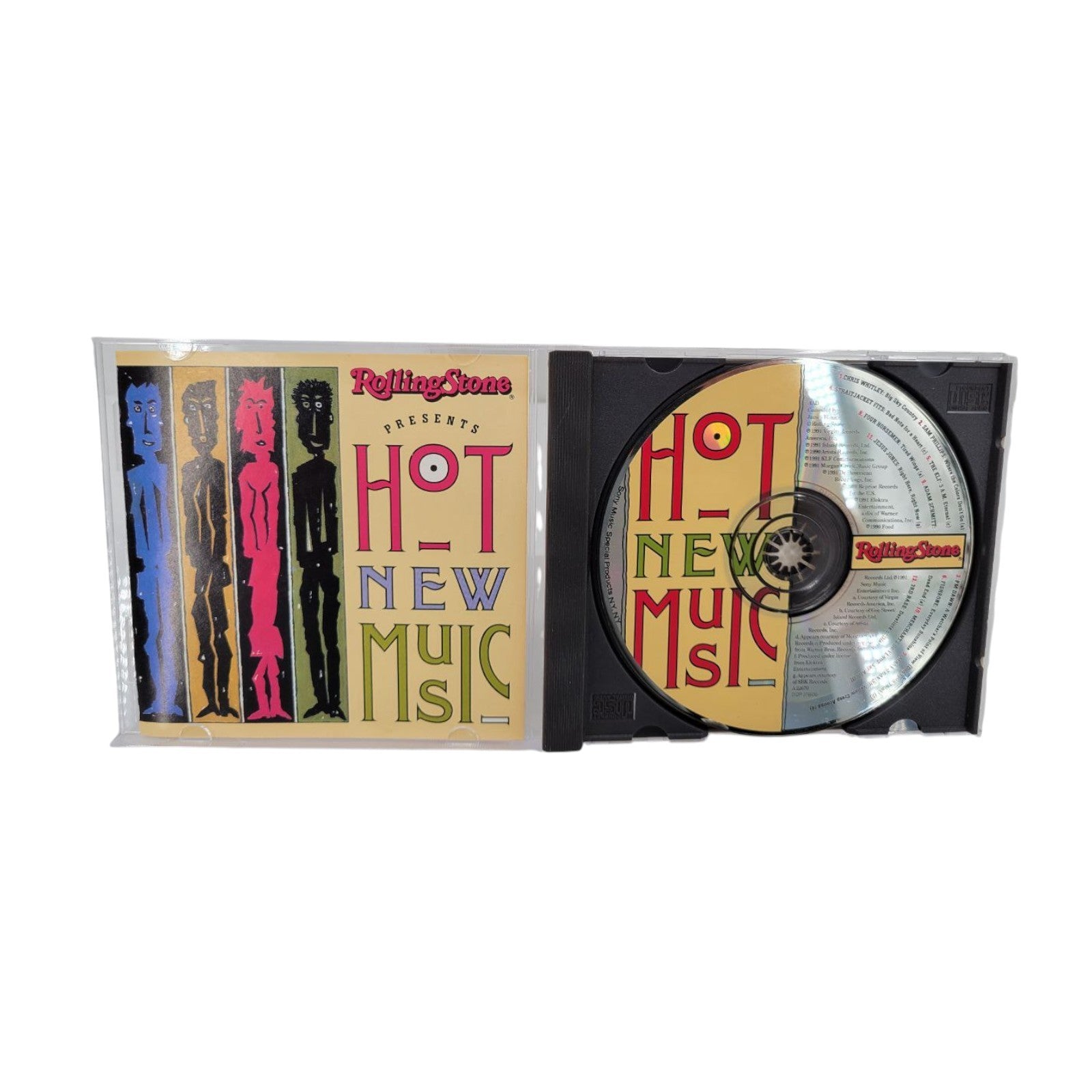 Rolling Stone Presents Hot New Music CD 1991 Compilation Album