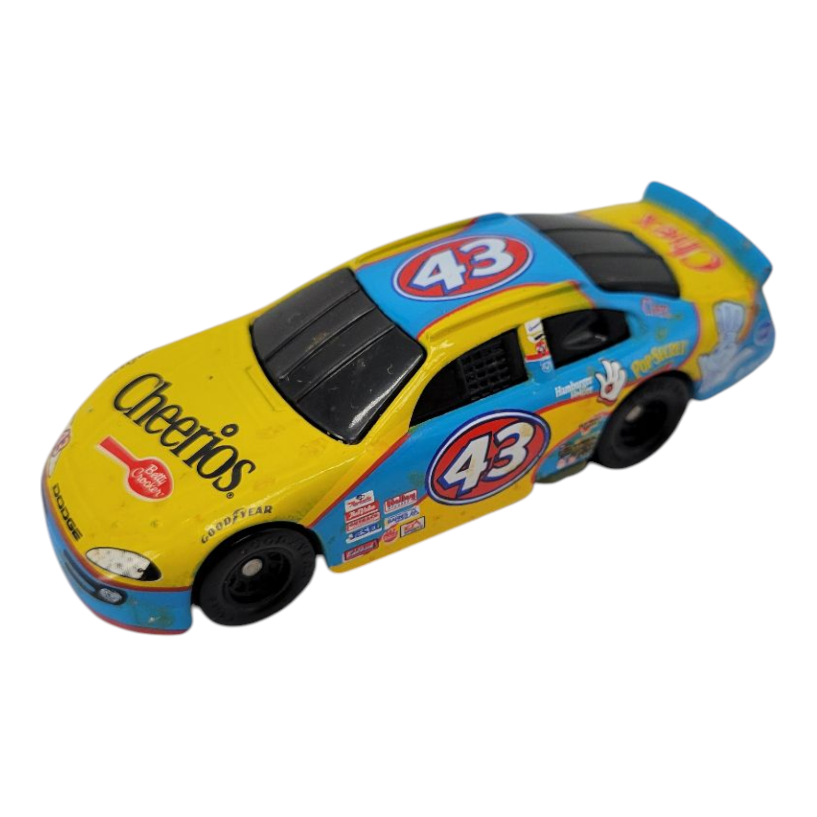 Mattel Hot Wheels Dodge R/T #43 Cheerios NASCAR Die-Cast Car 1:64 Scale