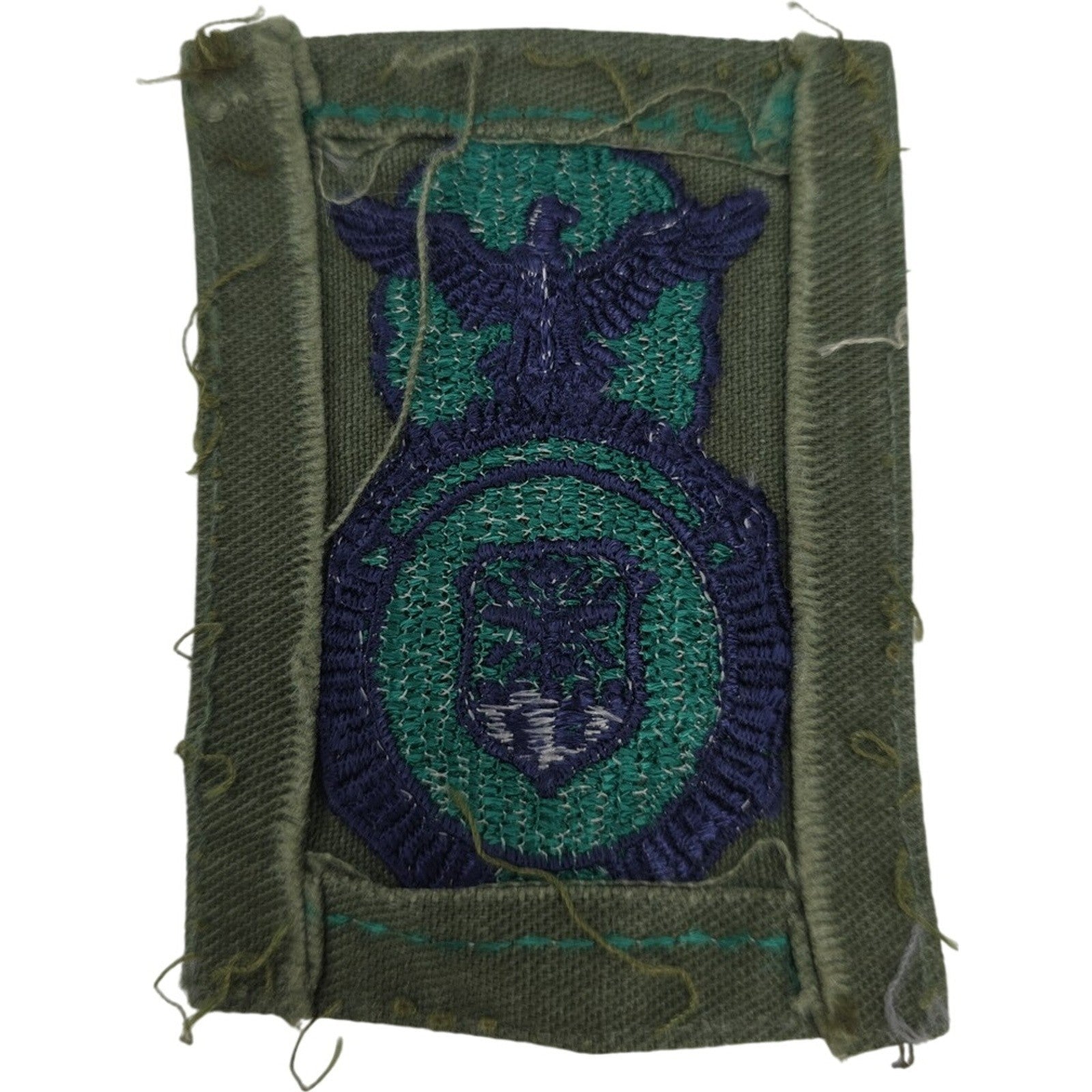 Vintage United States Air Force Security Police Subdued Uniform Patch Circa 1980