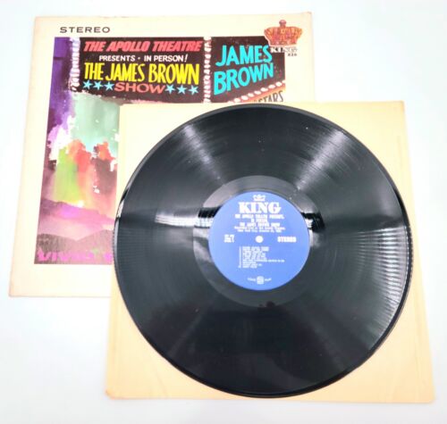 VTG James Brown Chuck Berry Nat King Cole Lot of Three LP Vinyl Record Bundle