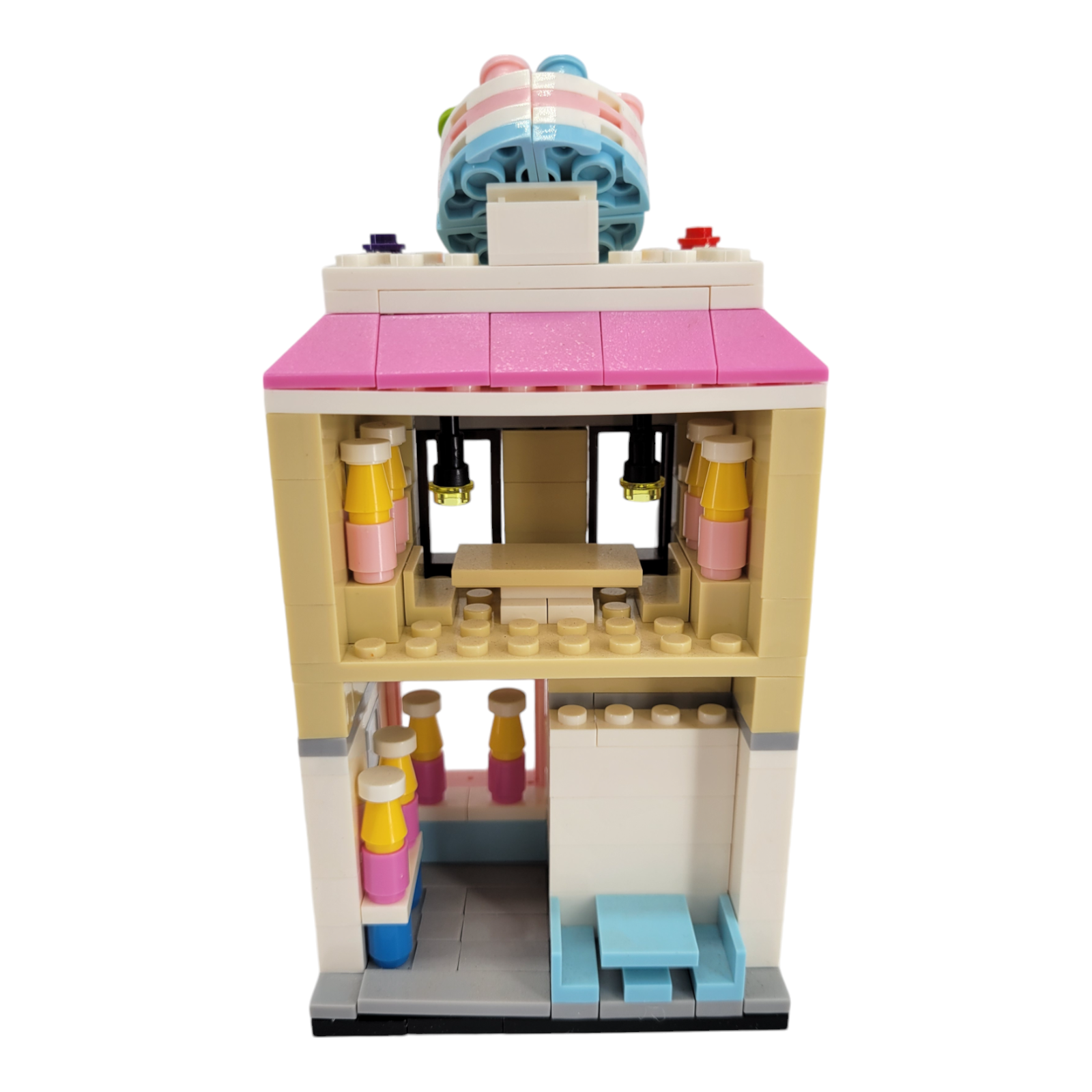 Wange Mini Street Blocks Drinks Corver Tavern Cinema Florist Cake