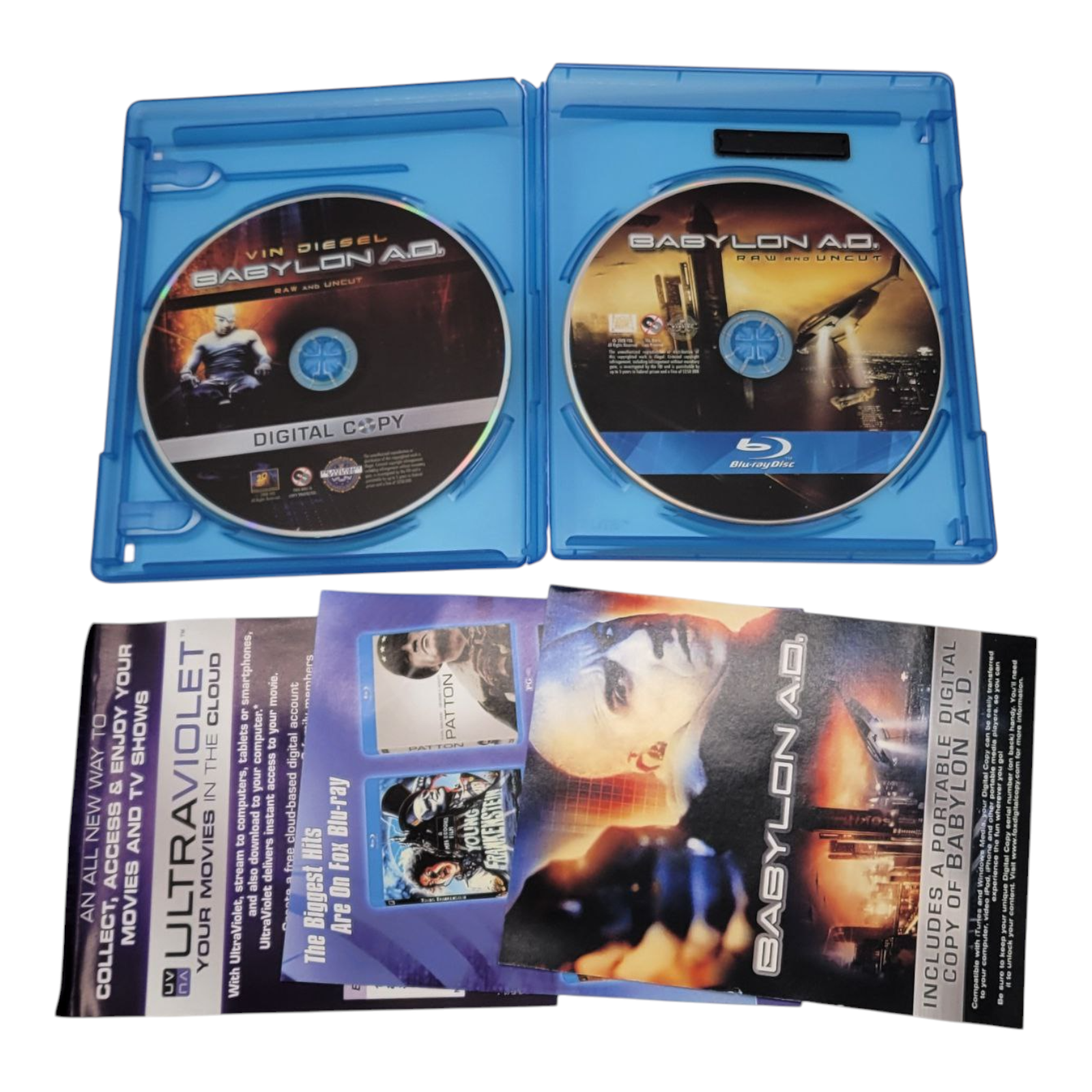 Sci-Fi 4 Blu Ray Movie Bundle - Star Trek Enders Game Babylon A.D. Prometheus