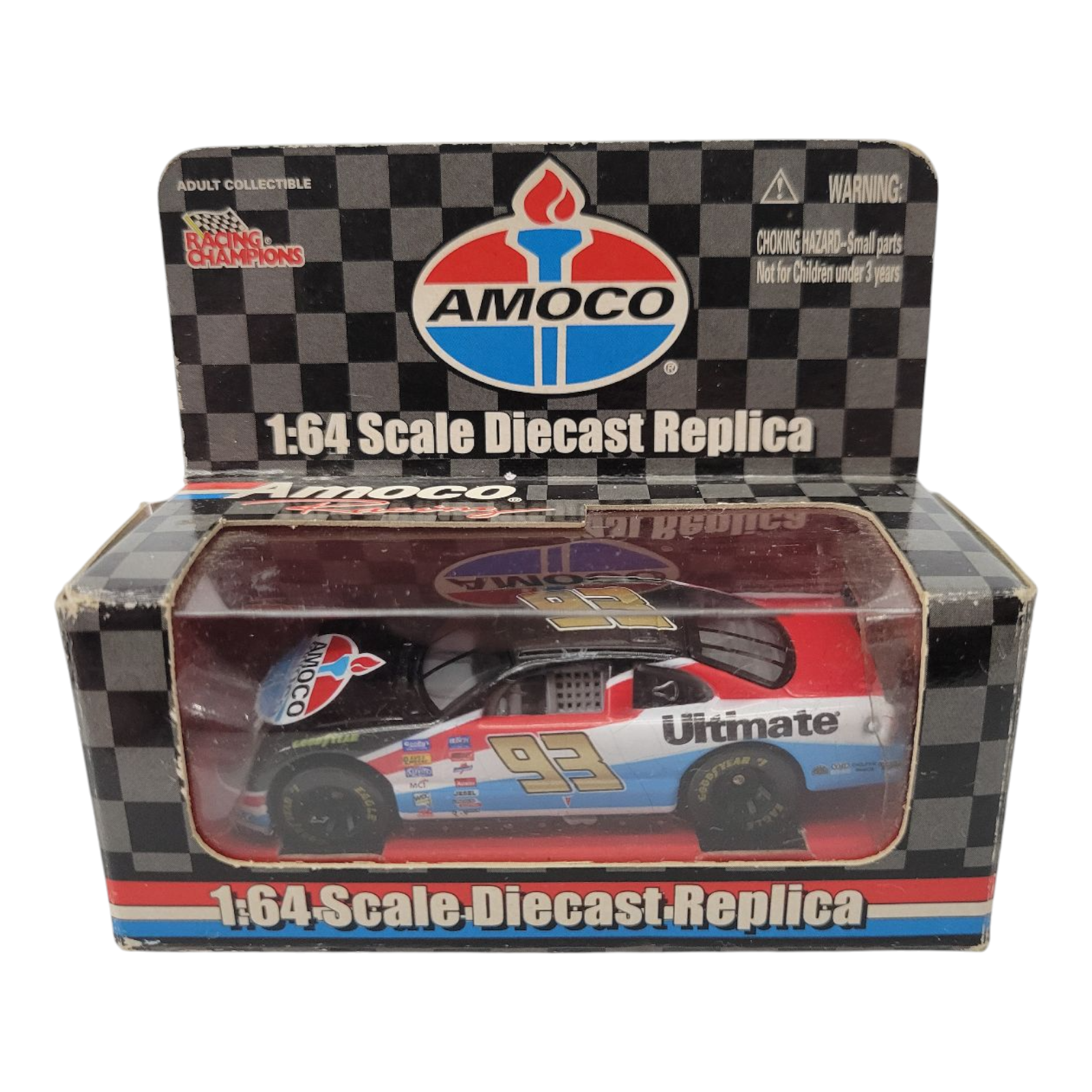 Racing Champions Amoco Ultimate #93 Pontiac Grand Prix 1:64 Diecast Replica