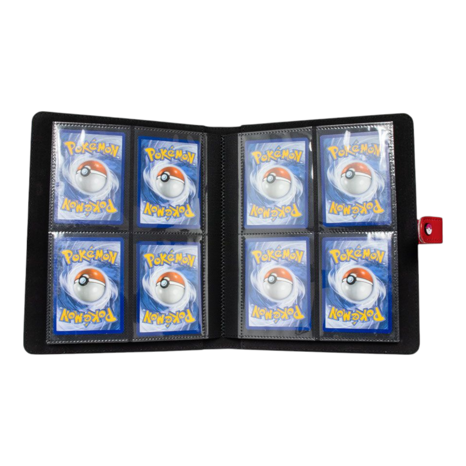 Ultra Pro Pokémon Binder 4 Pocket Premium Snap Binder Fits 160 Cards Red