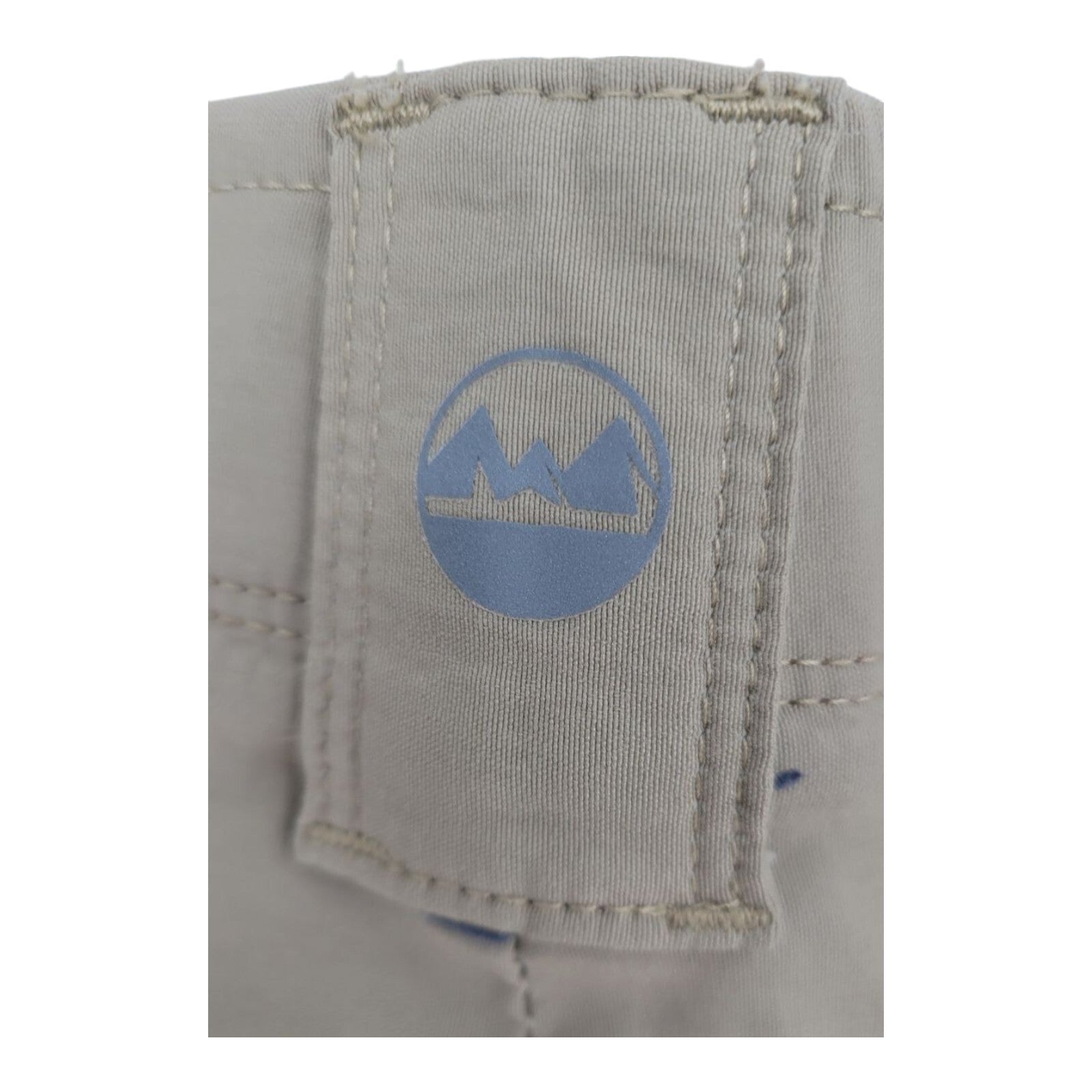 Wrangler Outdoor Tan Poly Blend Zip Pockets Performance Cargo Shorts Size 38