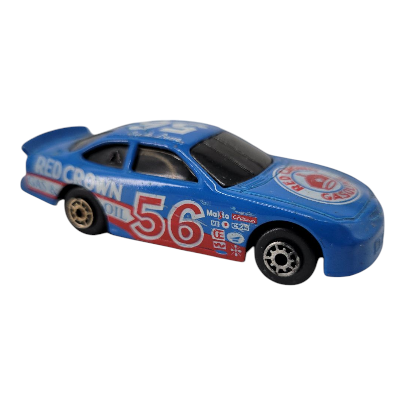 Maisto Red Crown Gasoline NASCAR Stock Car Diecast Blue #56 Buck Lane