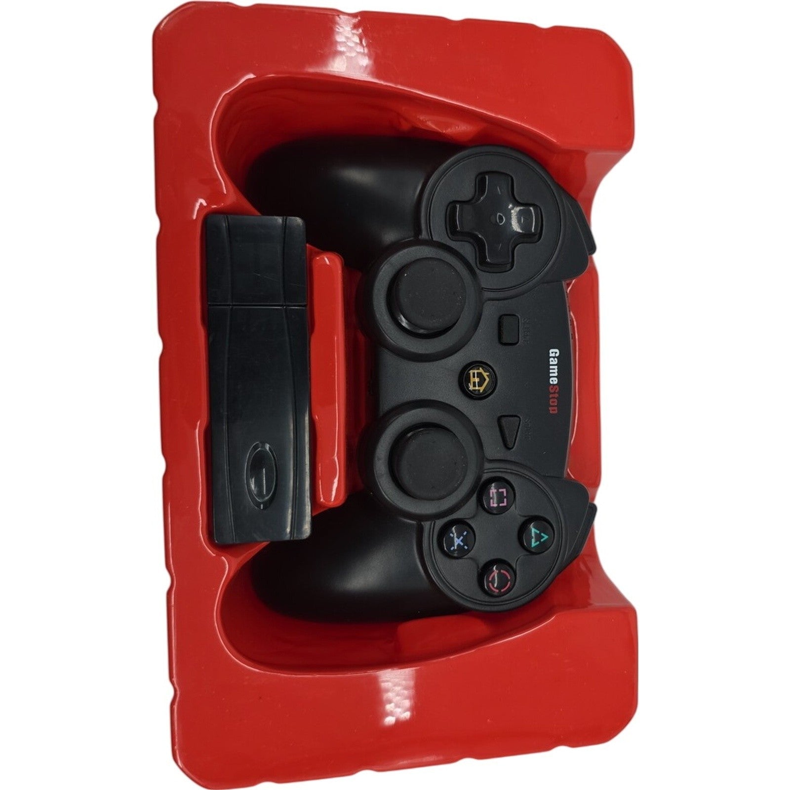 GameStop Wireless Controller for Sony PlayStation 3 PS3 with USB Receiver Black