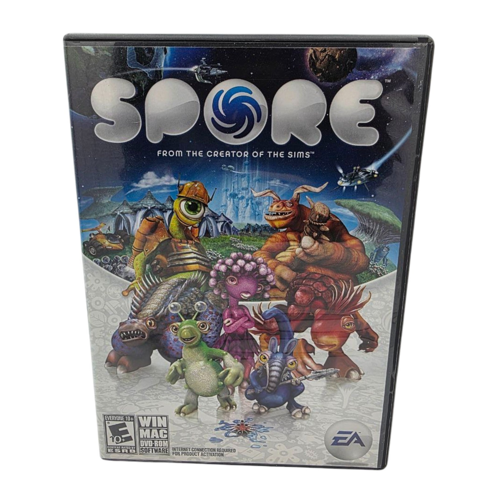 Spore PC MAC DVD ROM Game Complete with Manual EA Maxis 2008 Tested