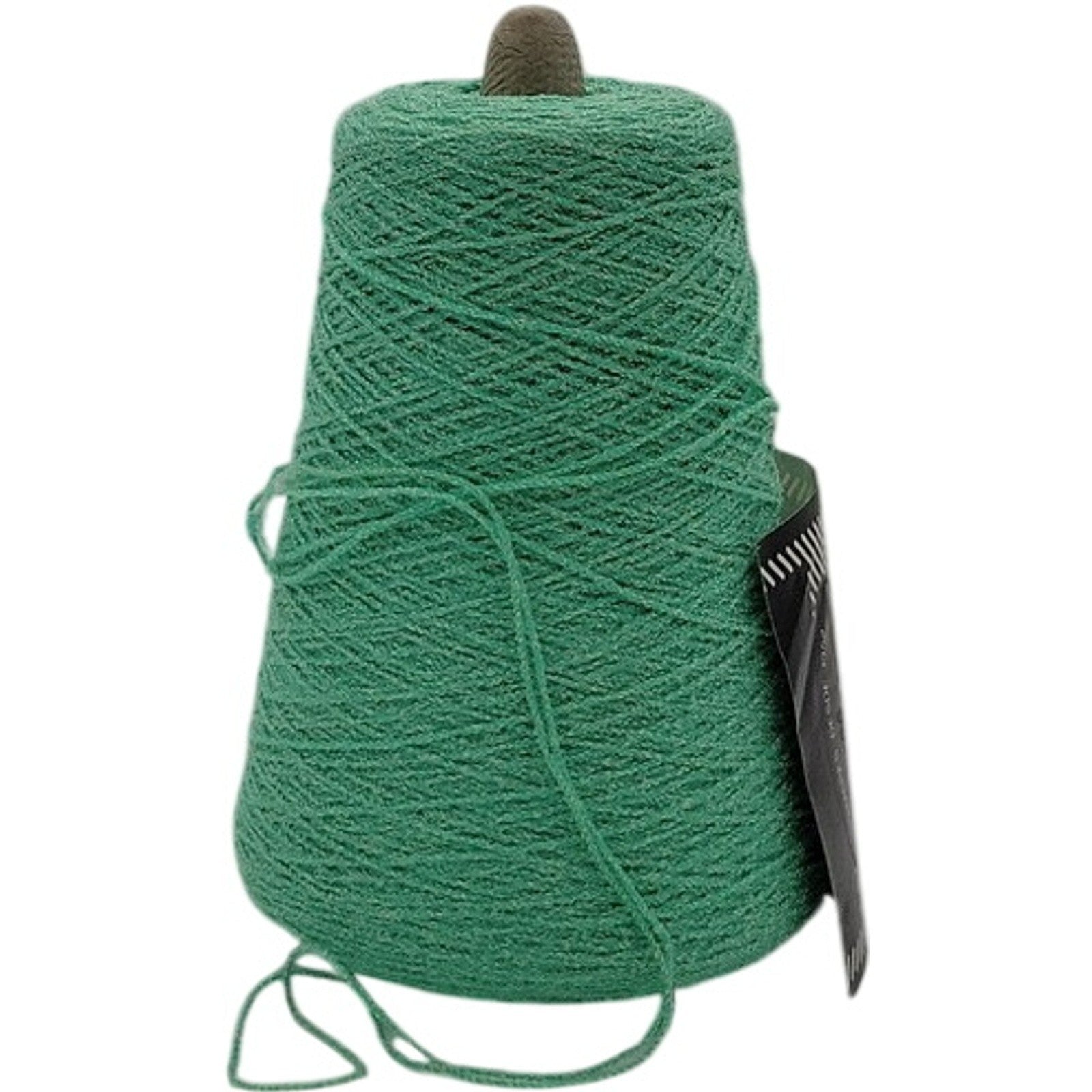 Vintage Tepeyac Estambres Millor Acrylic Cone Yarn Jade 630 B Lot 8158
