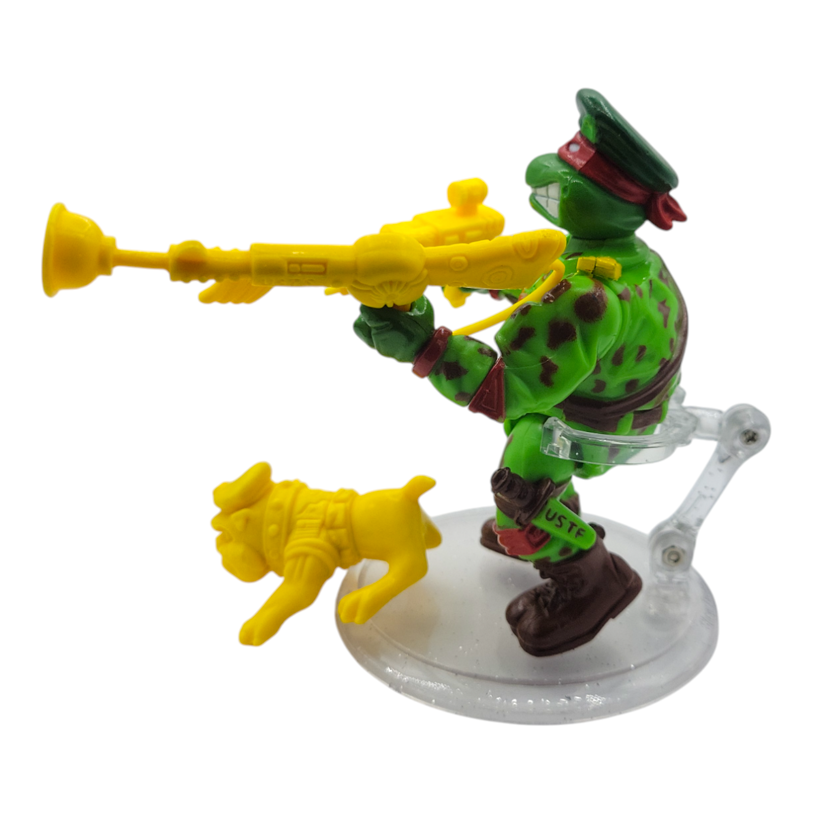 1991 Green Beret Raphael TMNT Teenage Mutant Ninja Turtles Playmates Vintage