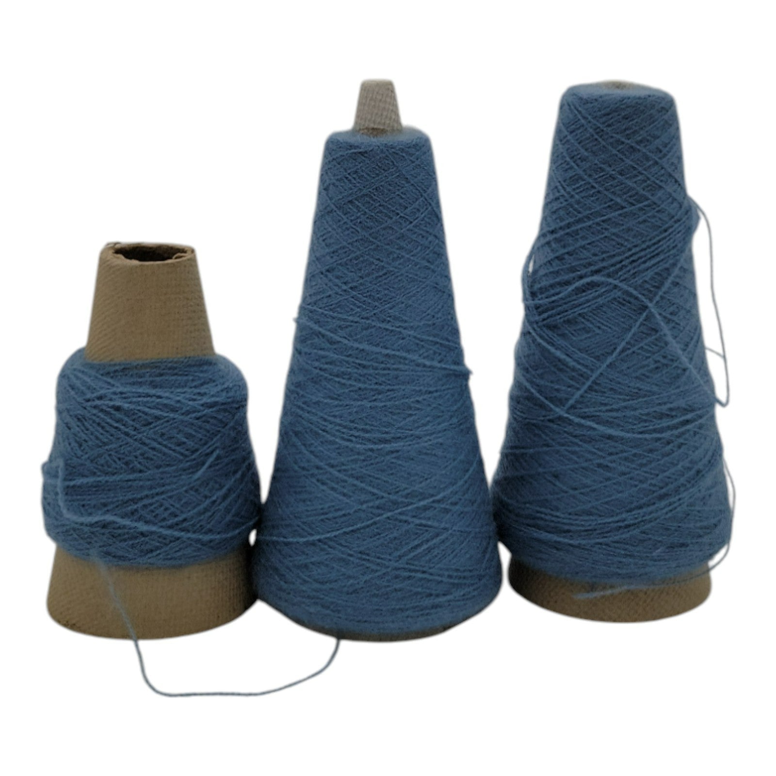 Vintage 1980s Templon Lavander Yarn Cone 2/24 Lot of 3