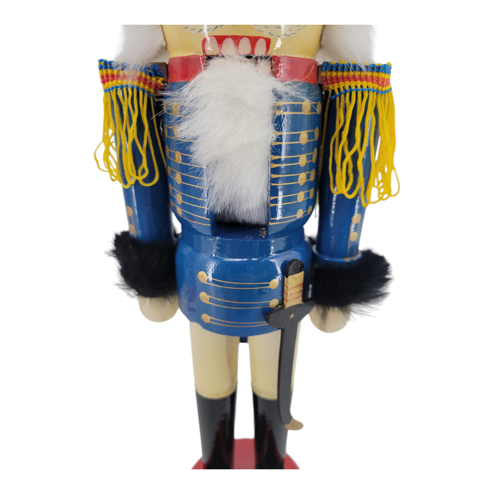 Kurt Adler Santa's World Wooden Nutcracker Soldier Christmas Holiday Decoration