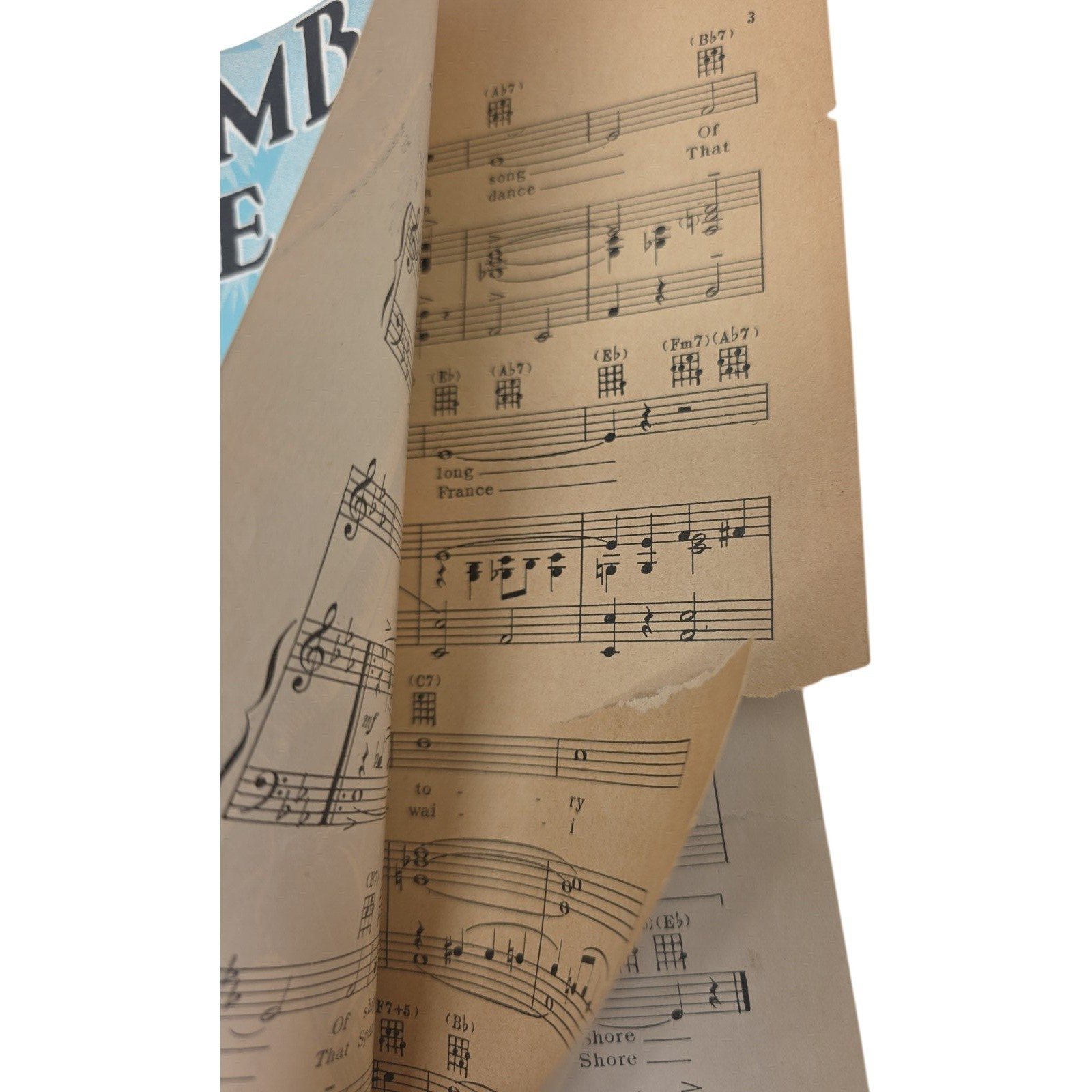 1925 Vintage Sheet Music Bam Bam Bamy Shore Hal Hixon Jerome H. Remick & Co.