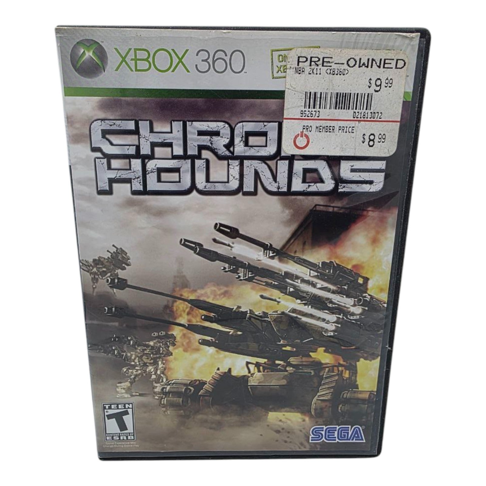 Chrome Hounds Xbox 360 Game Complete No Manual Tested SEGA 2006