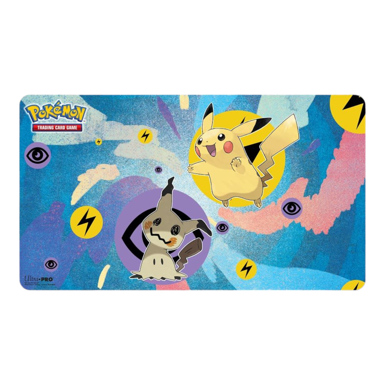 Ultra Pro Playmat Pokemon Pikachu and Mimikyu 24" x 13.5" TCG Card Game Mat