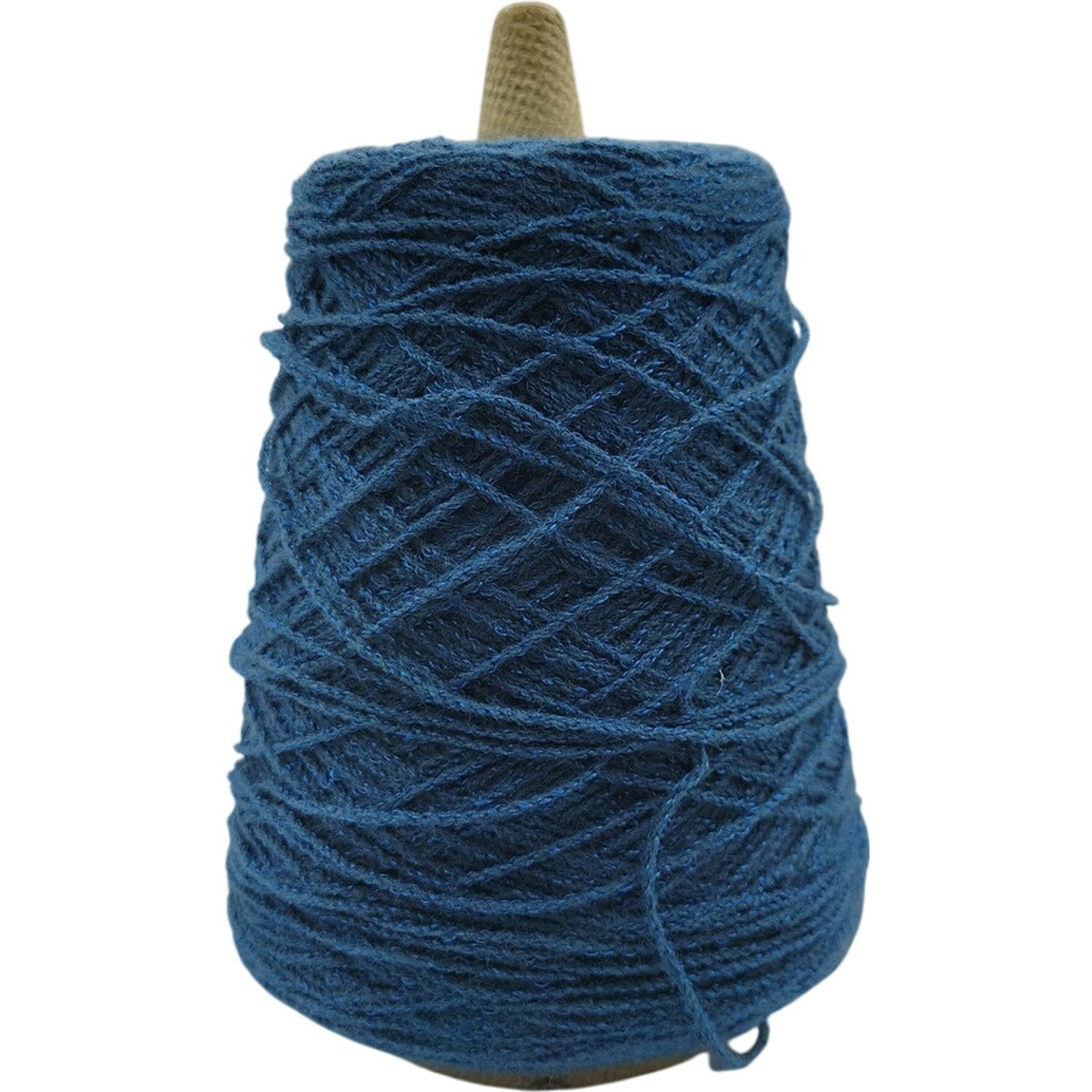Vintage Acrylic Weaving Knitting Yarn Teal 05984