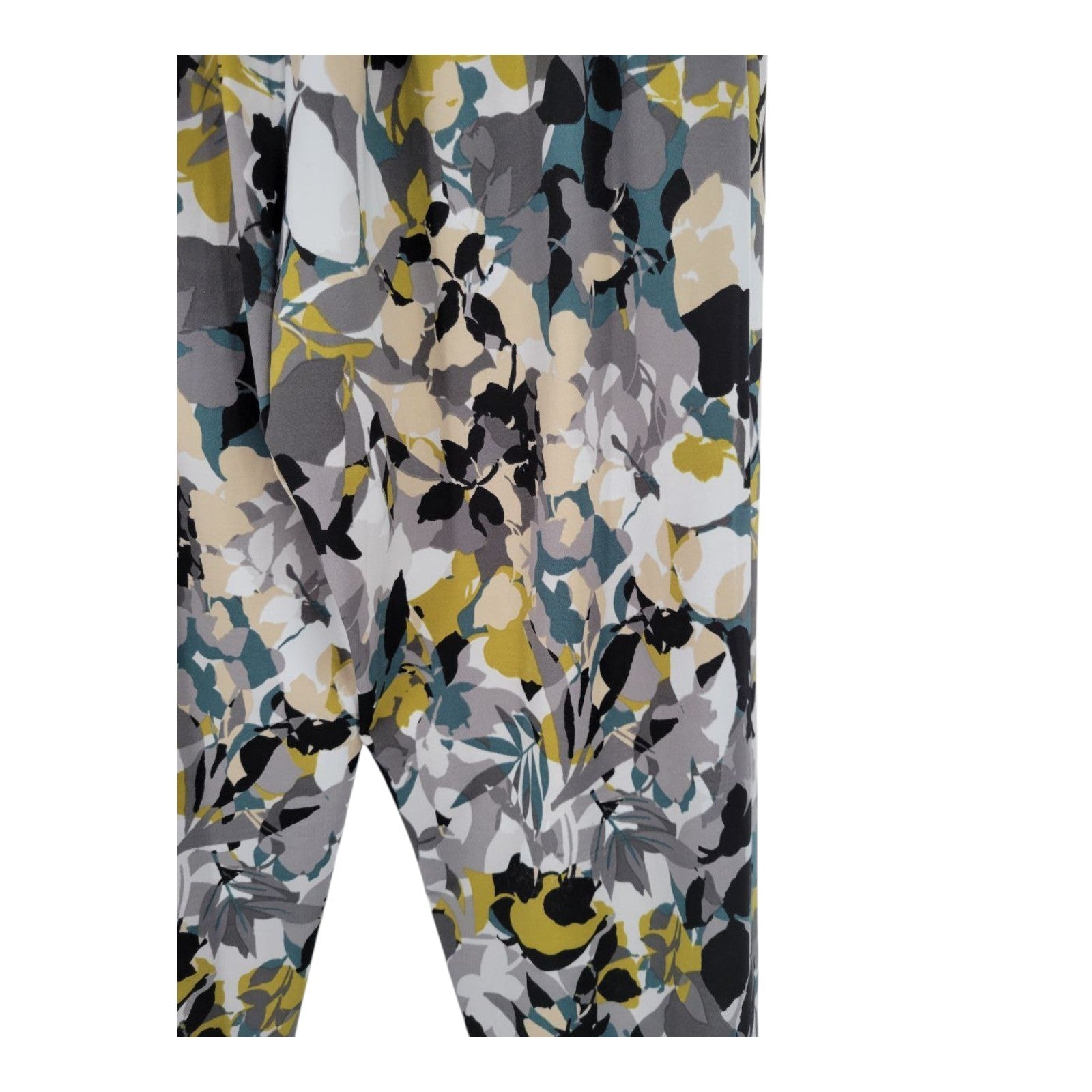 Antthony Original Women Floral Pull On Jegging Pants With Pockets Elastic Waist