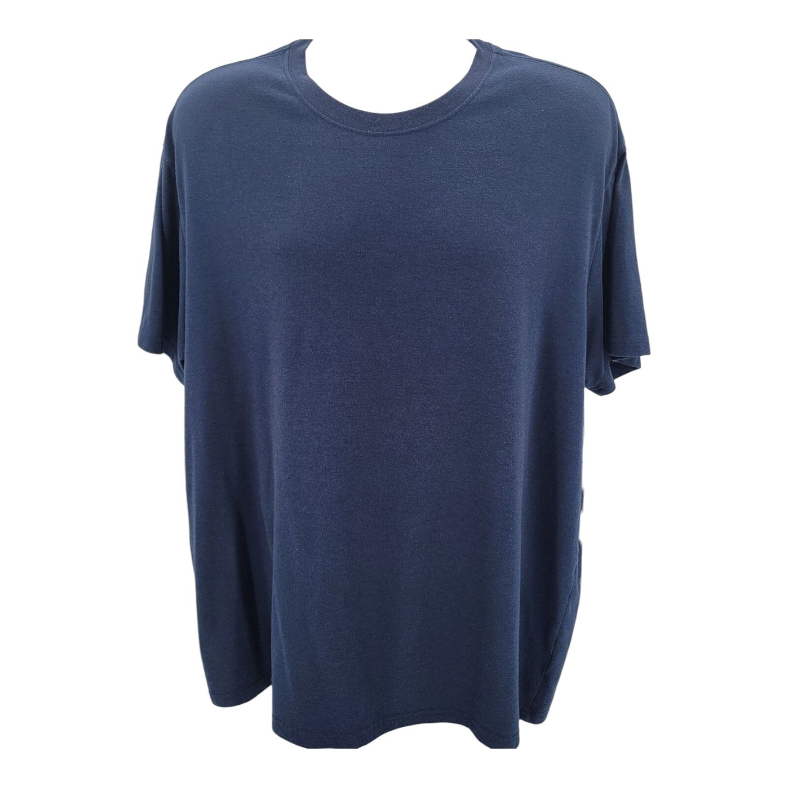 Athletic Works Blue DriWorks Moisture Wicking Short Sleeve T-Shirt Size 2XL