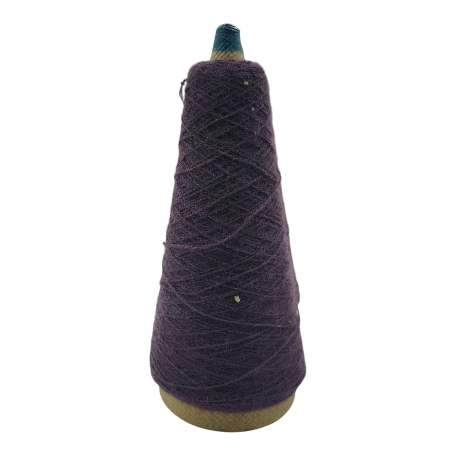 Vintage Phoenix Dye Works Yarn Cone Federal Elderberry 2/24 Lot of 2