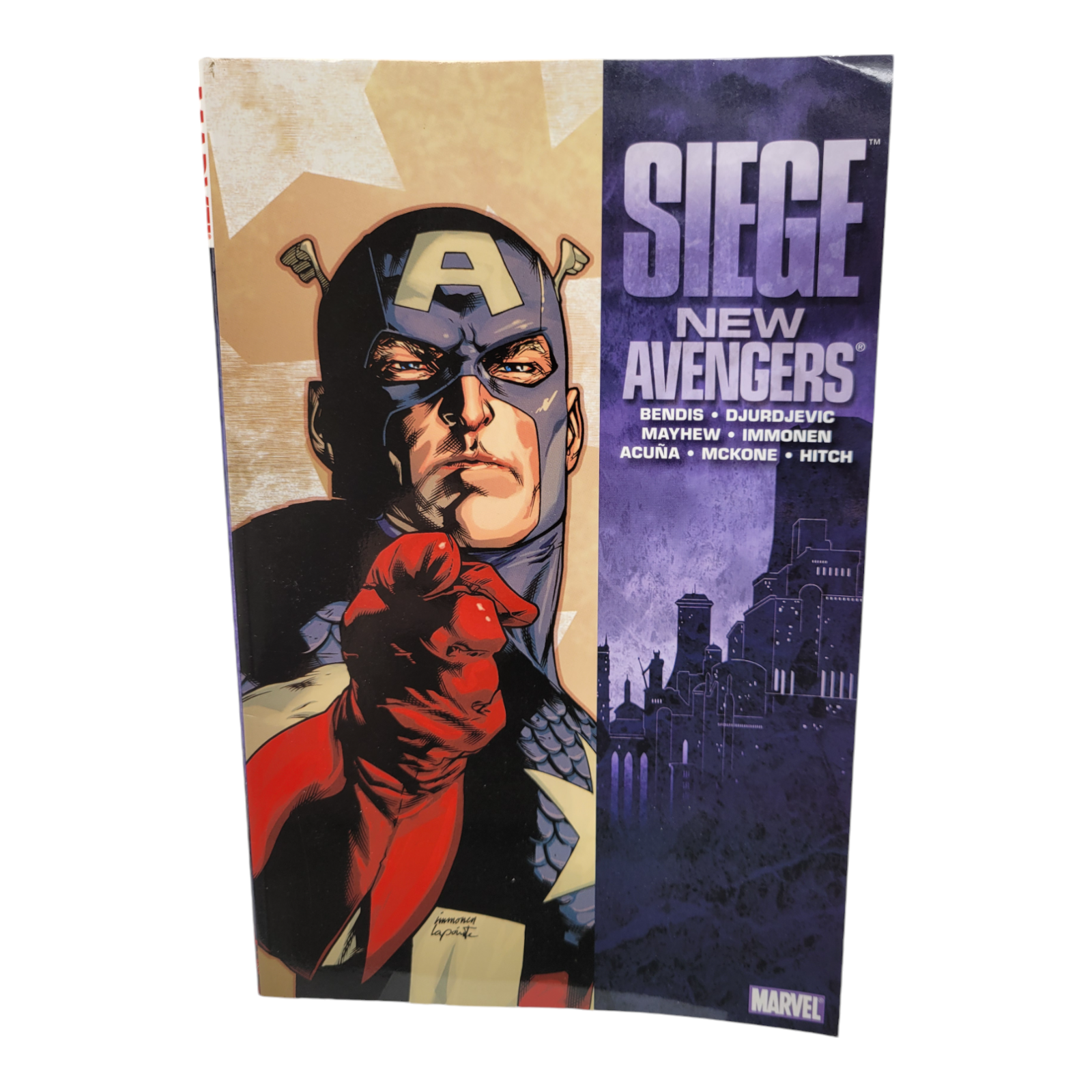 Marvel Siege New Avengers Graphic Novel Bendis Djurdjevic Immonen Acuna McKone