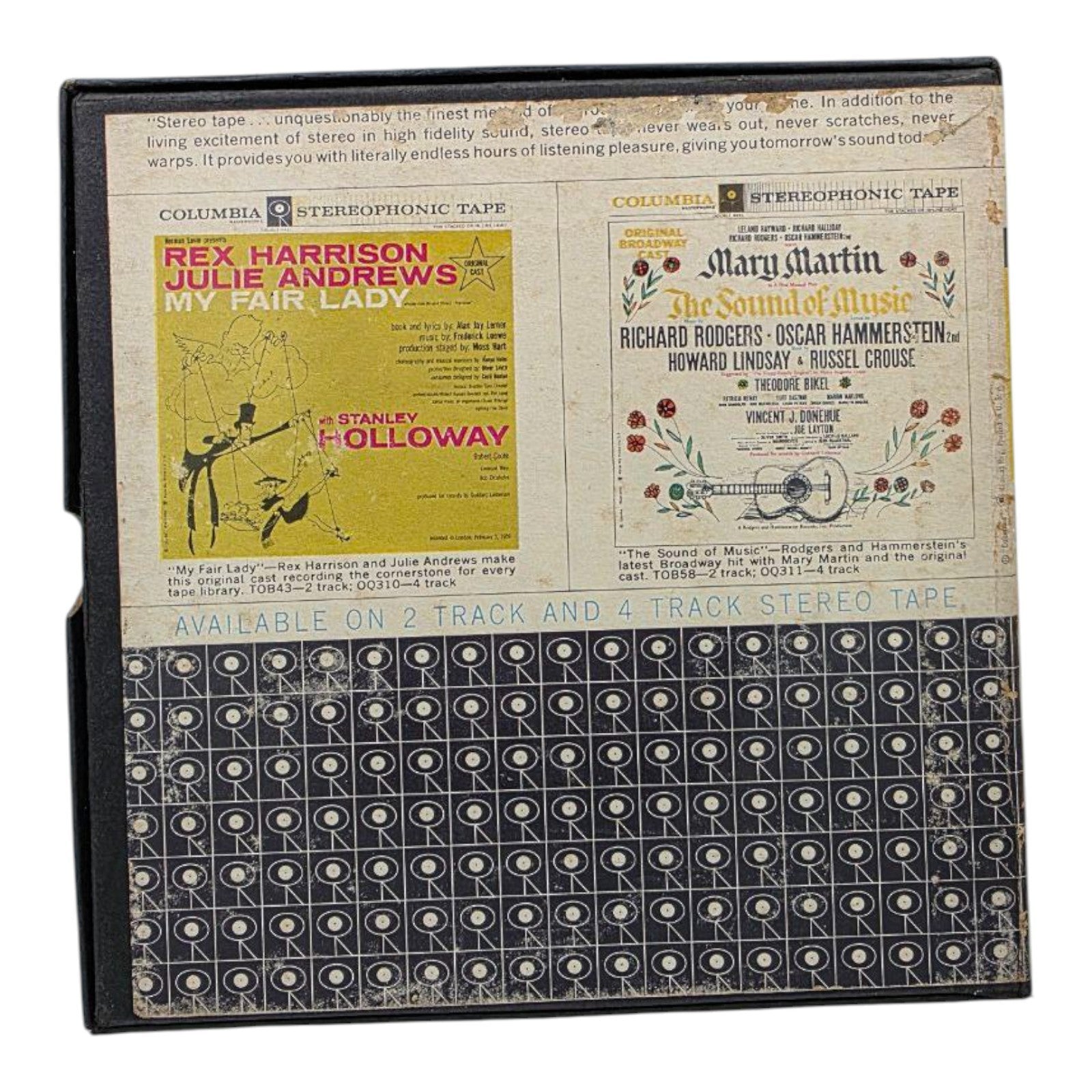 Bye Bye Birdie Original Broadway Cast Reel to Reel Tape 4 Track OQ 320