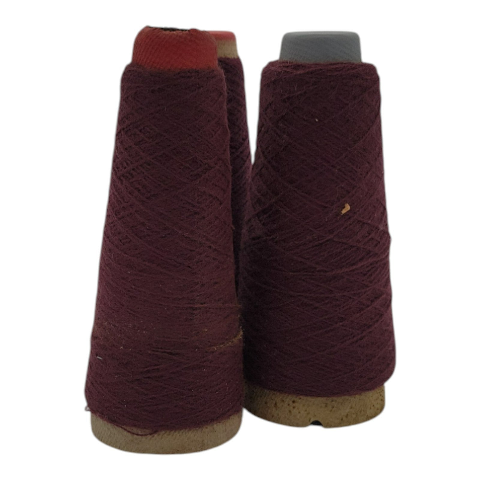 Vintage 1980s Spinnerin 2/24 Raisen Cone Yarn Lot of 3